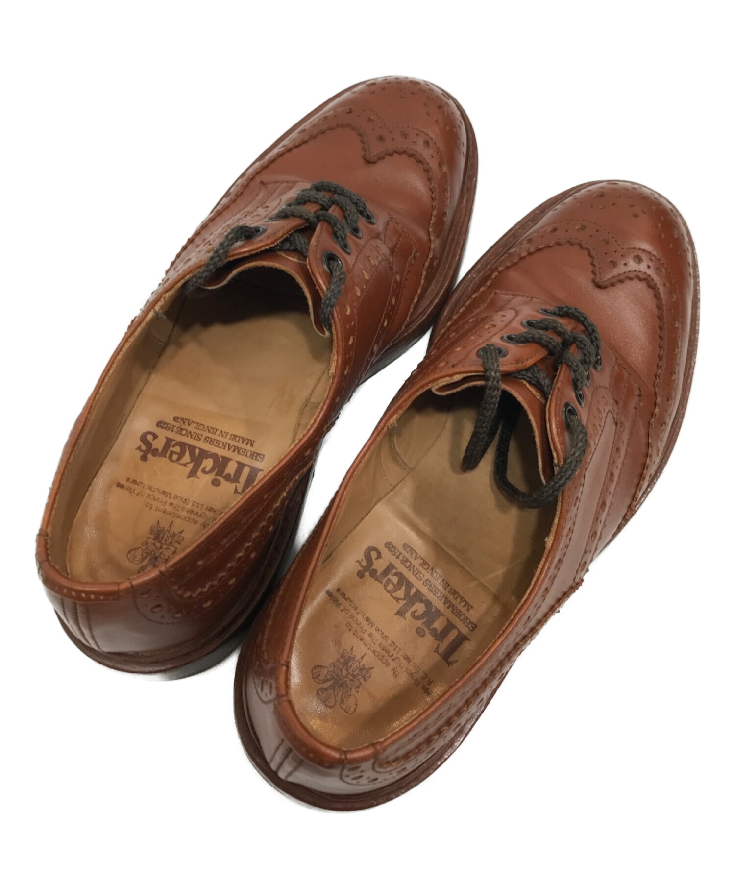 中古・古着通販】Tricker's (トリッカーズ) BOURTON ブラウン サイズ:5