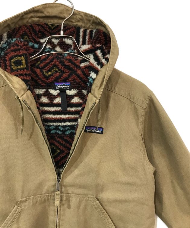 Patagonia (パタゴニア) Lined Canvas Hoody（ラインドキャンバスフーディー） ベージュ サイズ:ＸＳ