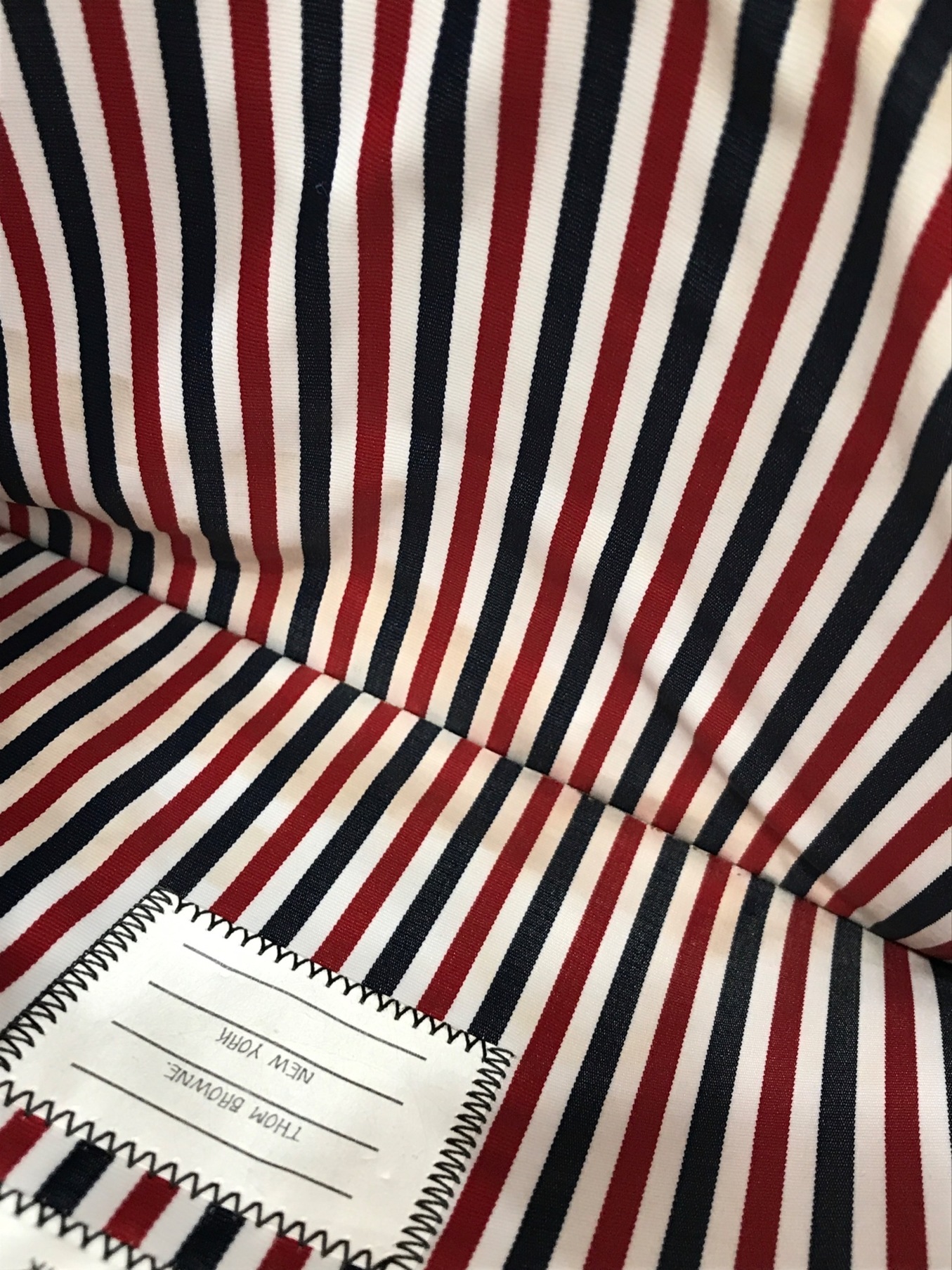 中古・古着通販】Thom Browne (トムブラウン) クラッチバッグ グレー