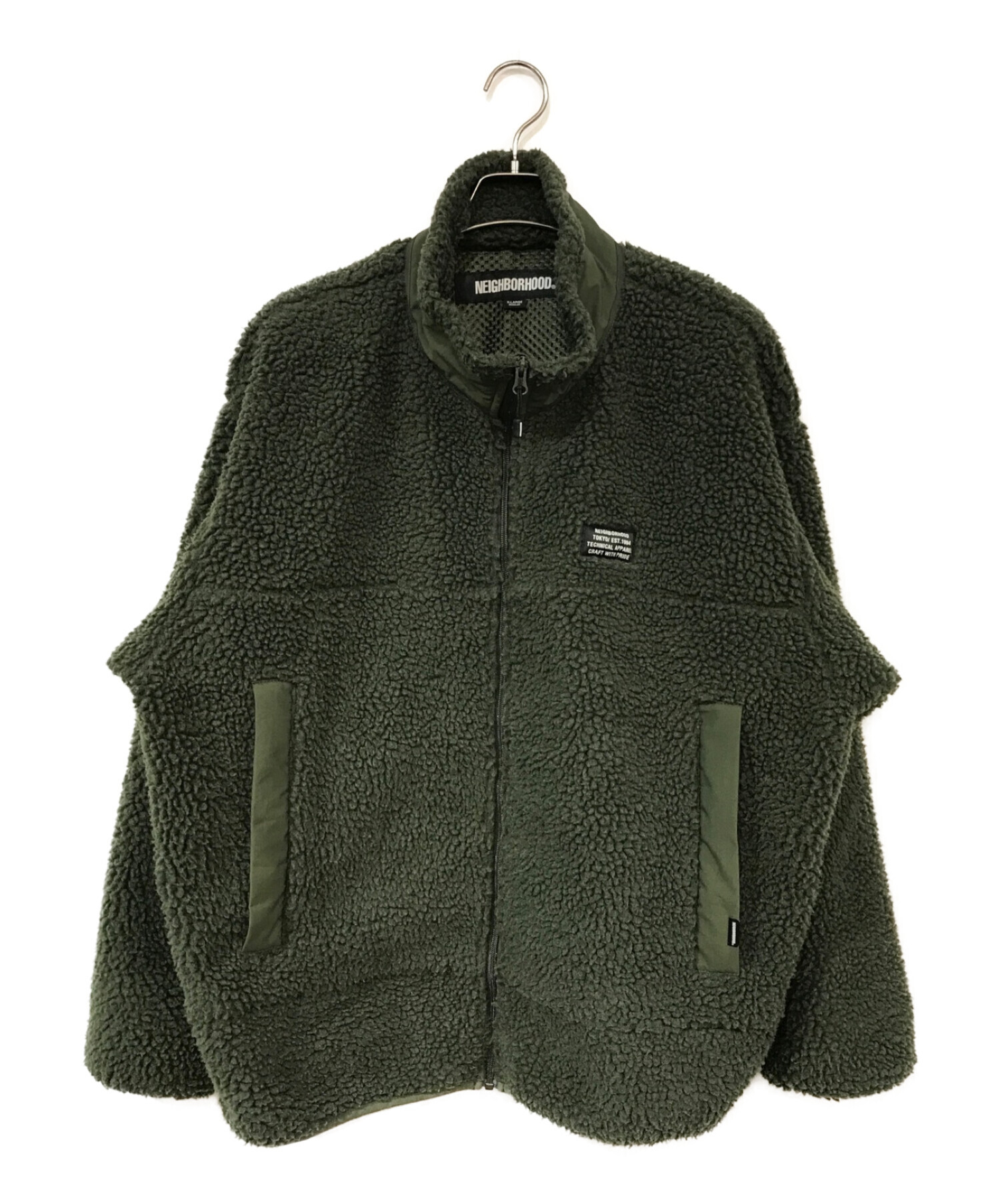 NEIGHBORHOOD (ネイバーフッド) FLEECE JK オリーブ サイズ:ＸＬ