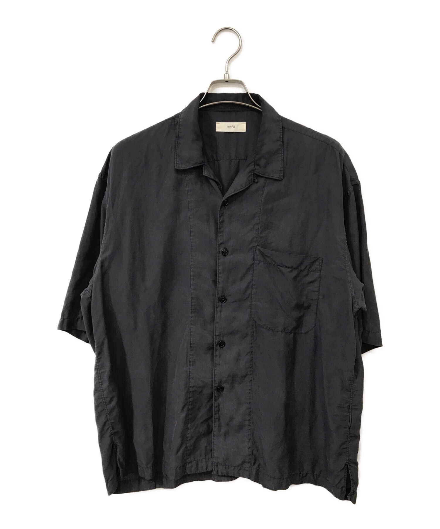 中古・古着通販】UNFIL (アンフィル) cotton silk twill short sleeve