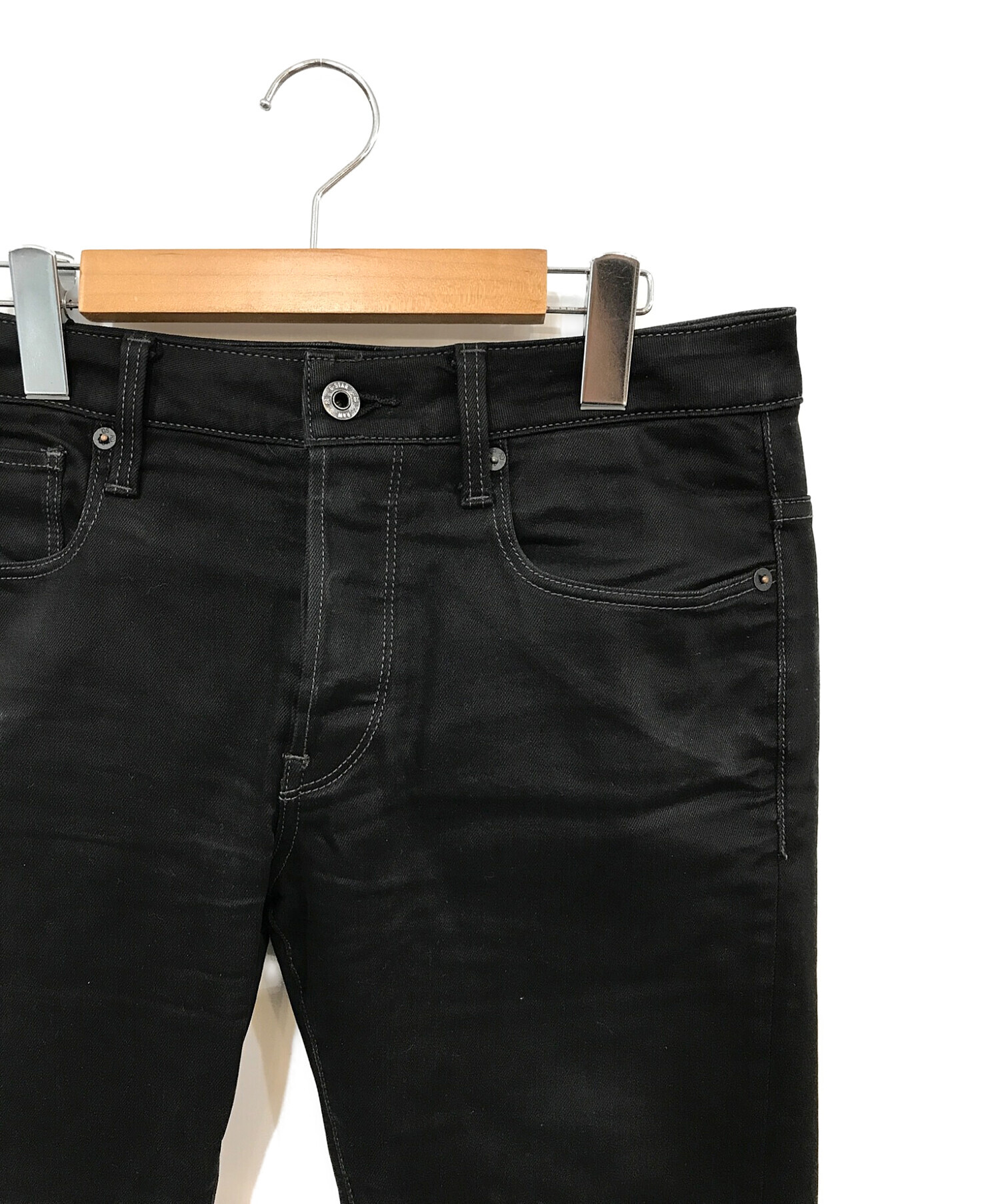 G-STAR RAW (ジースターロゥ) 3301 SLIMデニム ブラック サイズ:W31