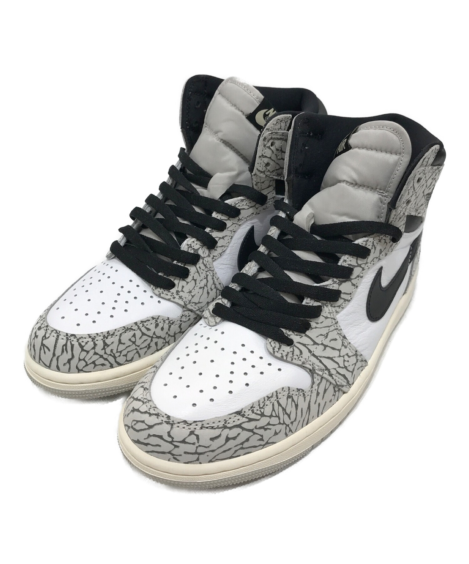 中古・古着通販】NIKE (ナイキ) AIR JORDAN1 RETRO HIGH OG グレー ...