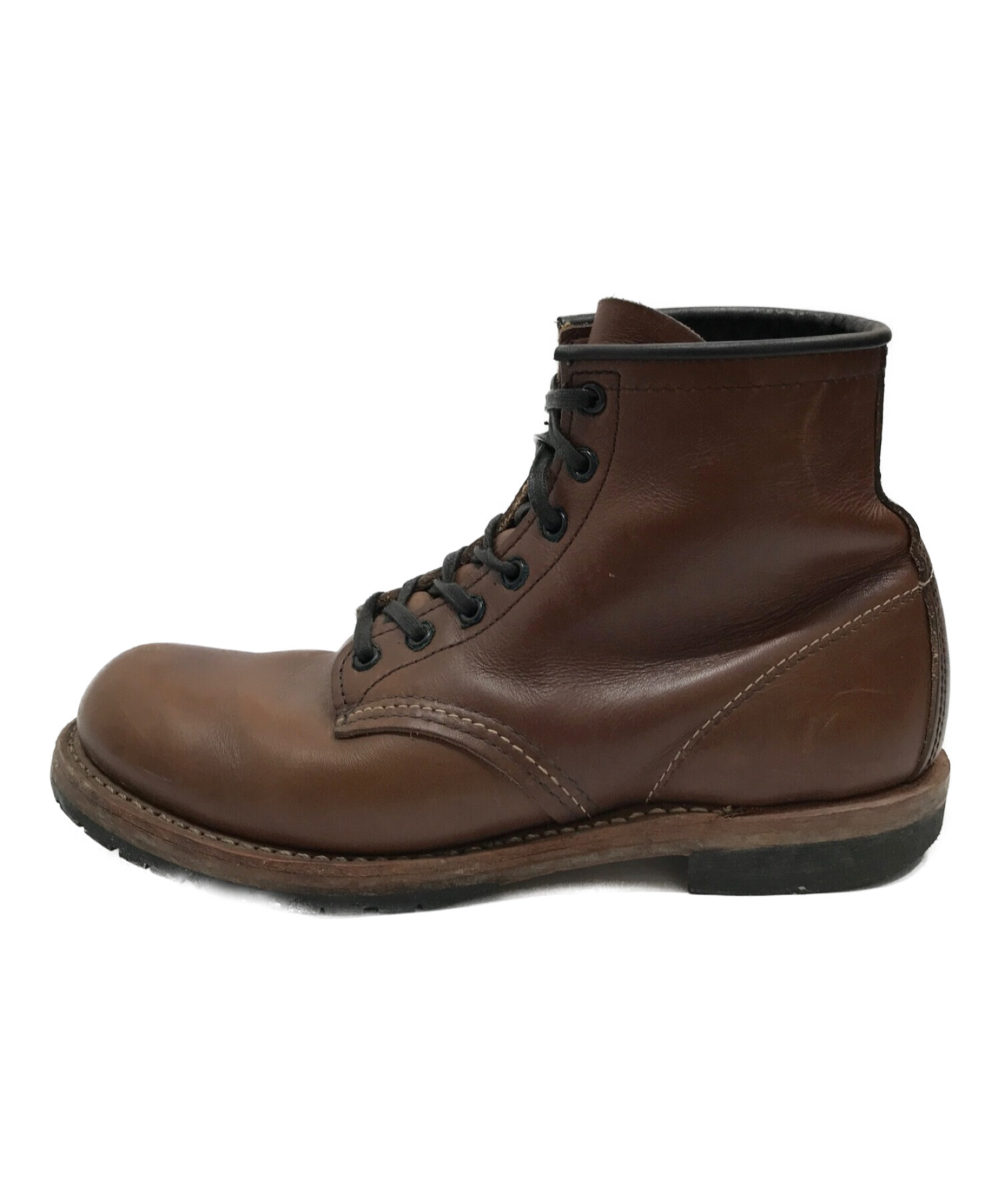 中古・古着通販】RED WING (レッドウィング) ミドルブーツ ブラウン