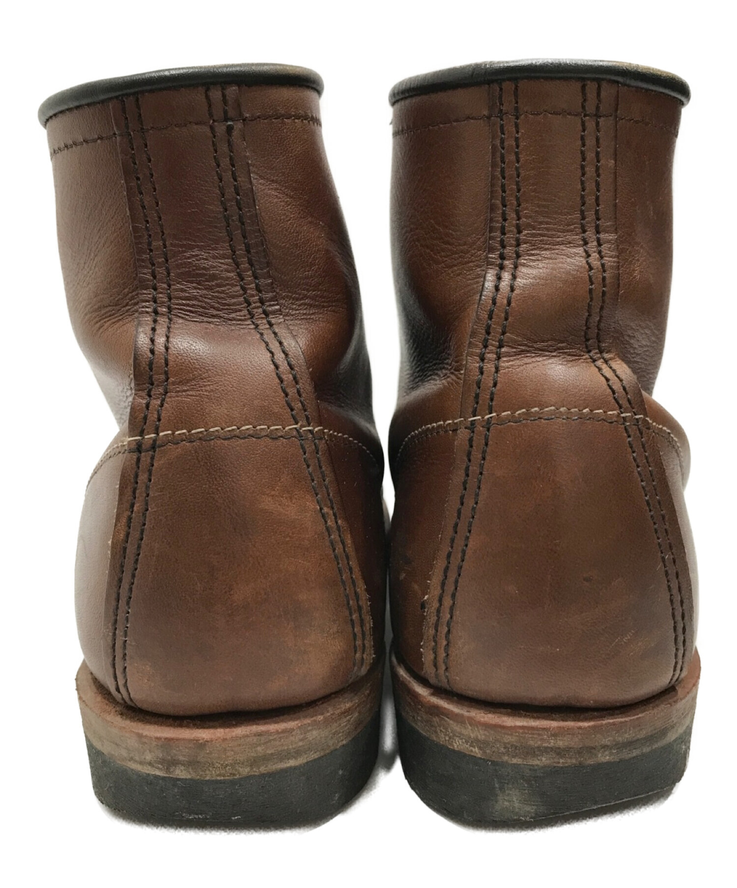 中古・古着通販】RED WING (レッドウィング) ミドルブーツ ブラウン