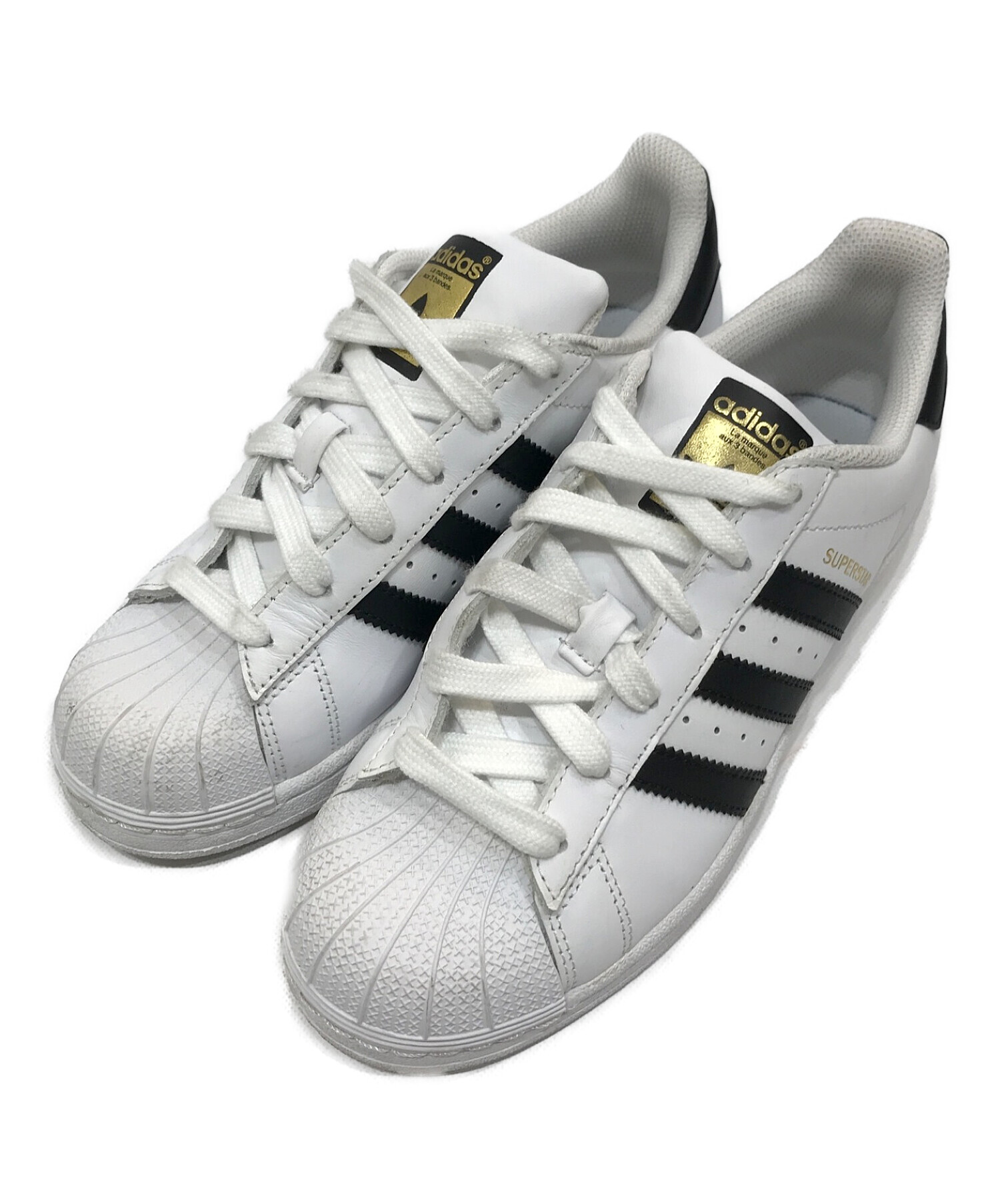 中古・古着通販】adidas (アディダス) スーパースター ホワイト サイズ