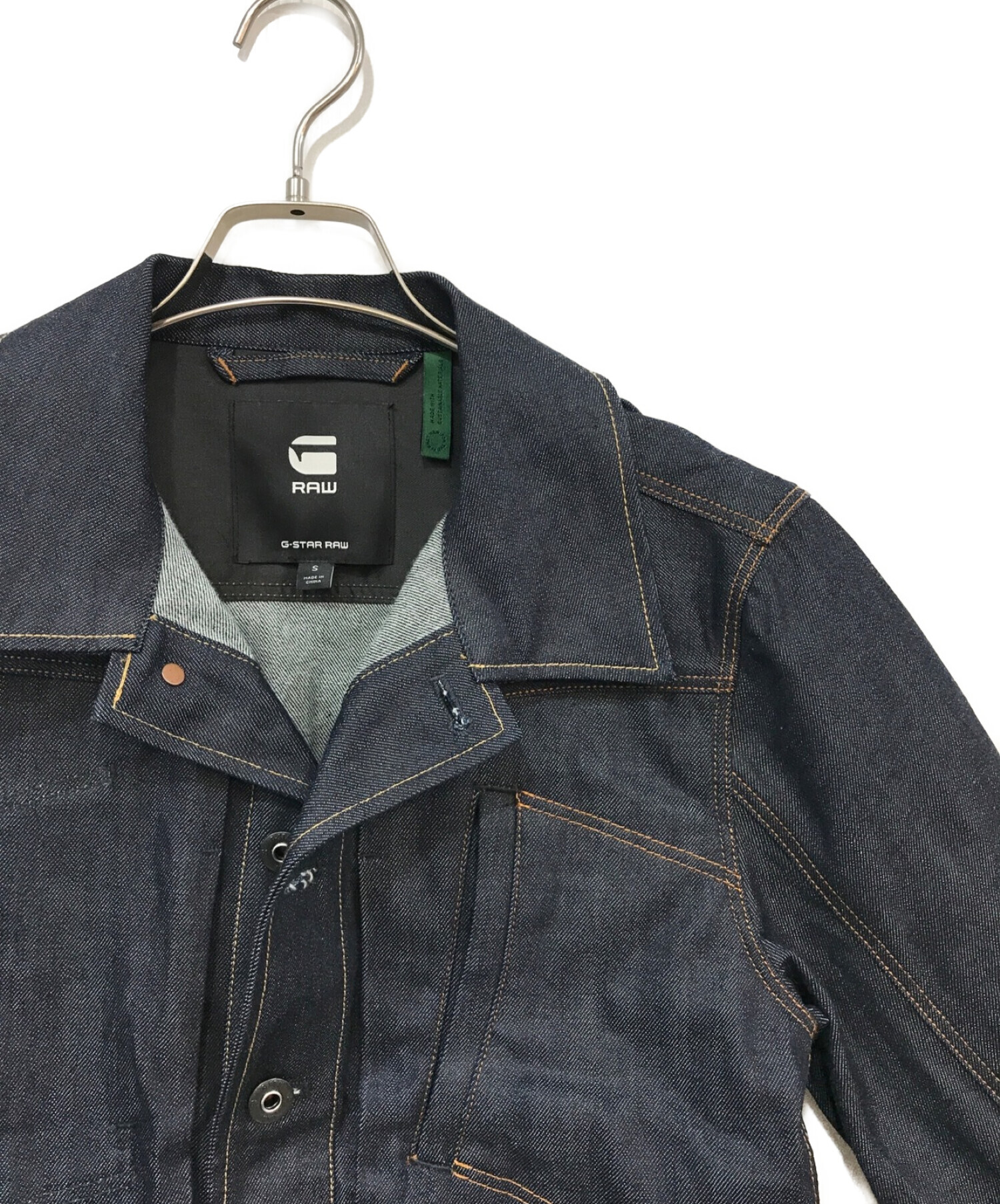 G-STAR RAW (ジースターロゥ) 5650デニムジャケット インディゴ サイズ:S