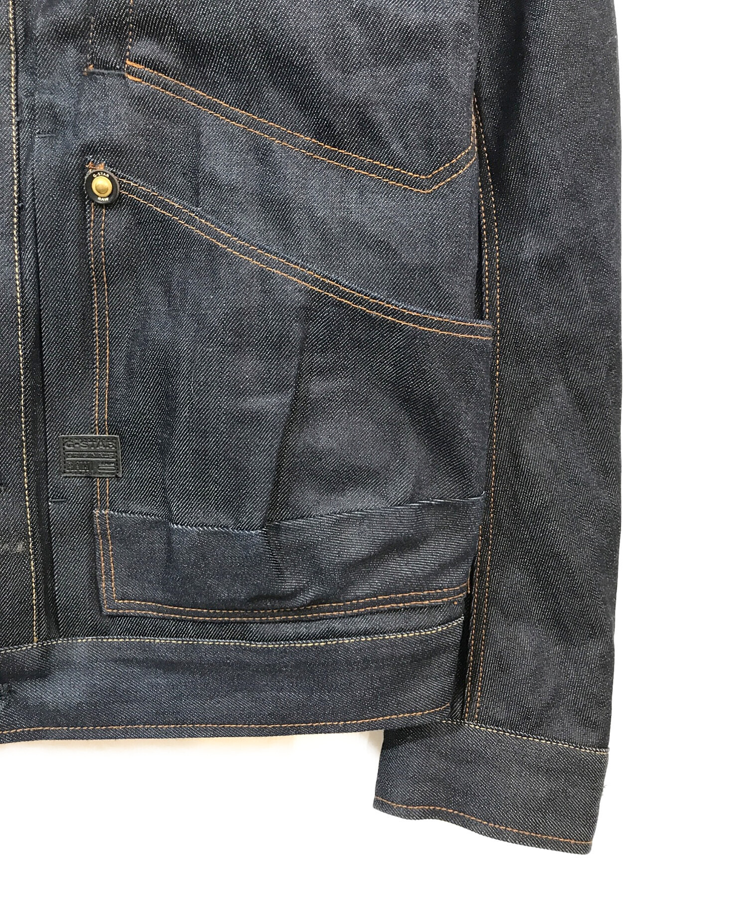 G-STAR RAW (ジースターロゥ) 5650デニムジャケット インディゴ サイズ:S