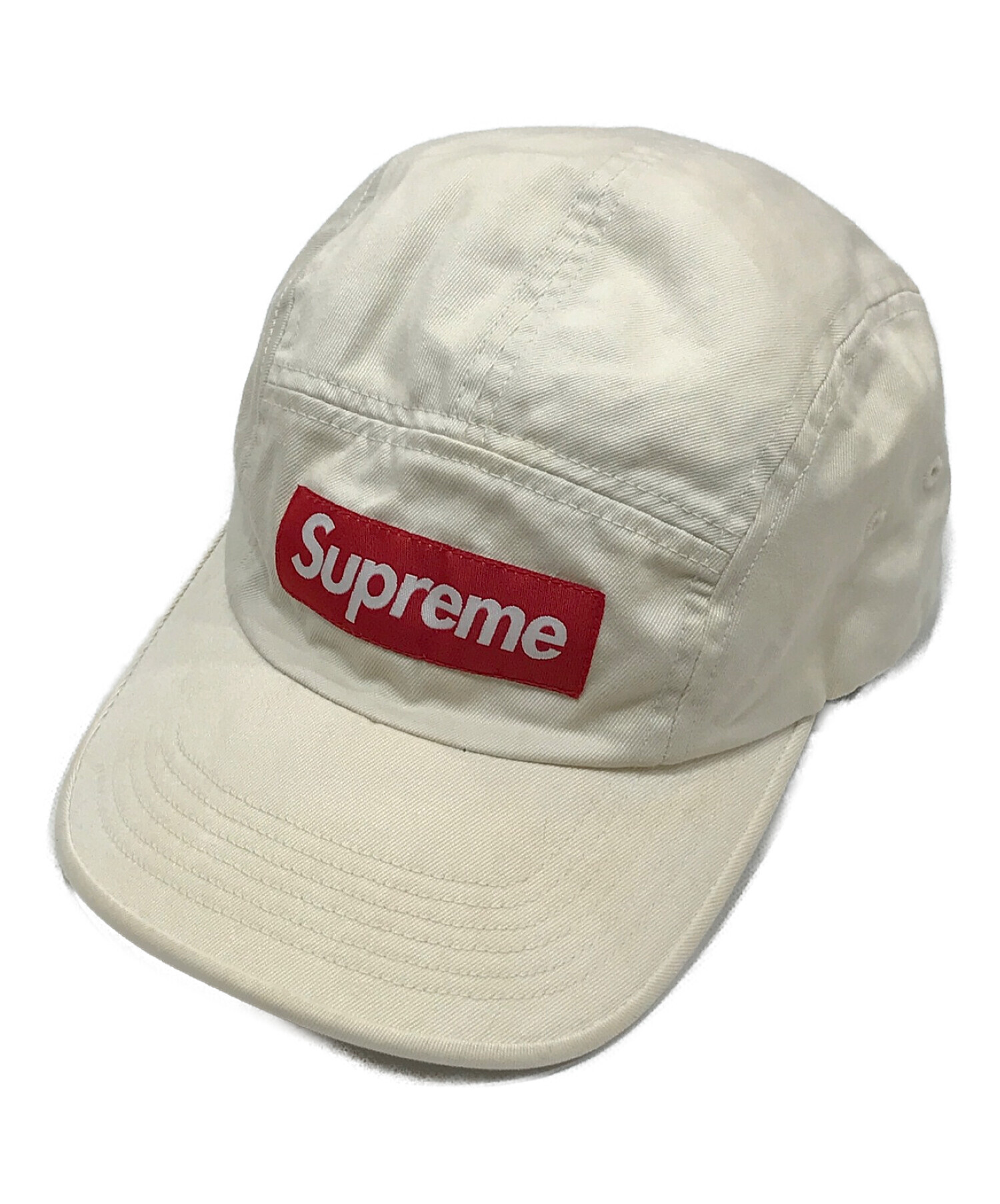 中古・古着通販】Supreme (シュプリーム) campcap アイボリー