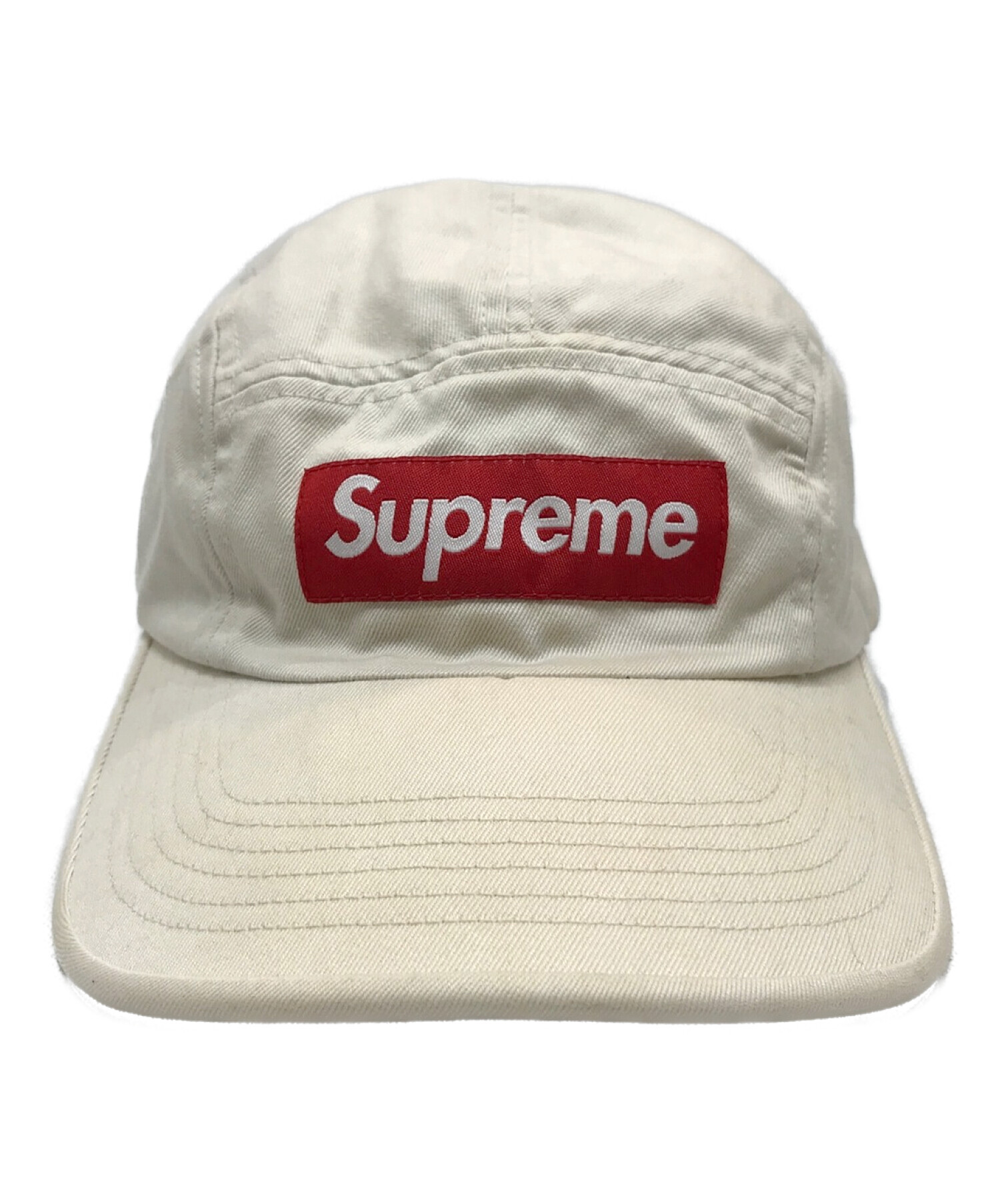 中古・古着通販】Supreme (シュプリーム) campcap アイボリー