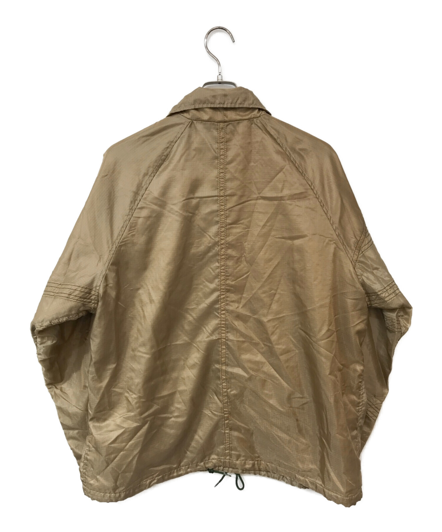 中古・古着通販】HEXICO (ヘキシコ) Deformer Coach Jacket ベージュ サイズ:ＦＲＥＥ｜ブランド・古着通販  トレファク公式【TREFAC FASHION】スマホサイト