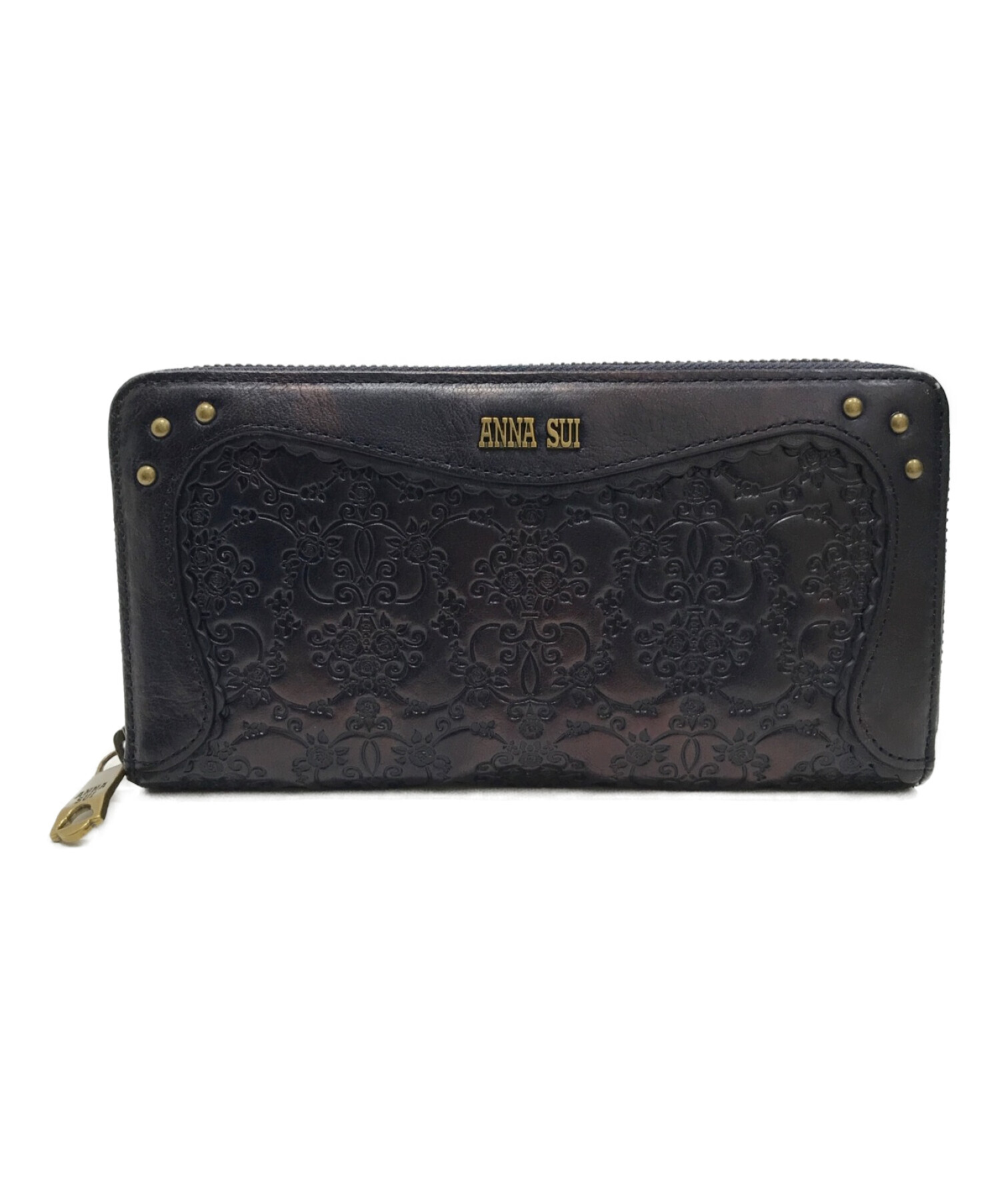 中古・古着通販】ANNA SUI (アナスイ) ラウンドファスナー長財布