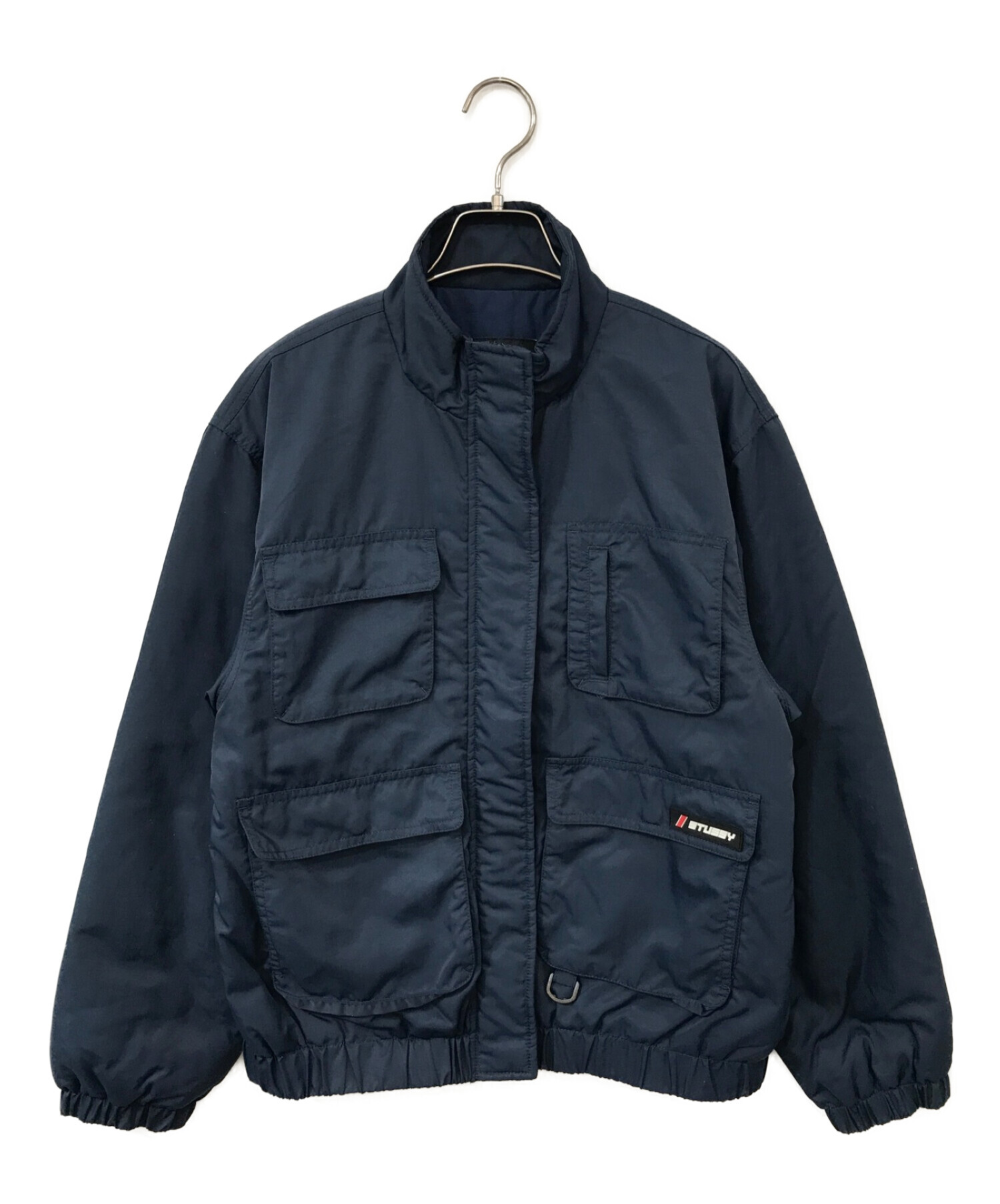 stussy (ステューシー) reggie tech jacket ネイビー サイズ:S