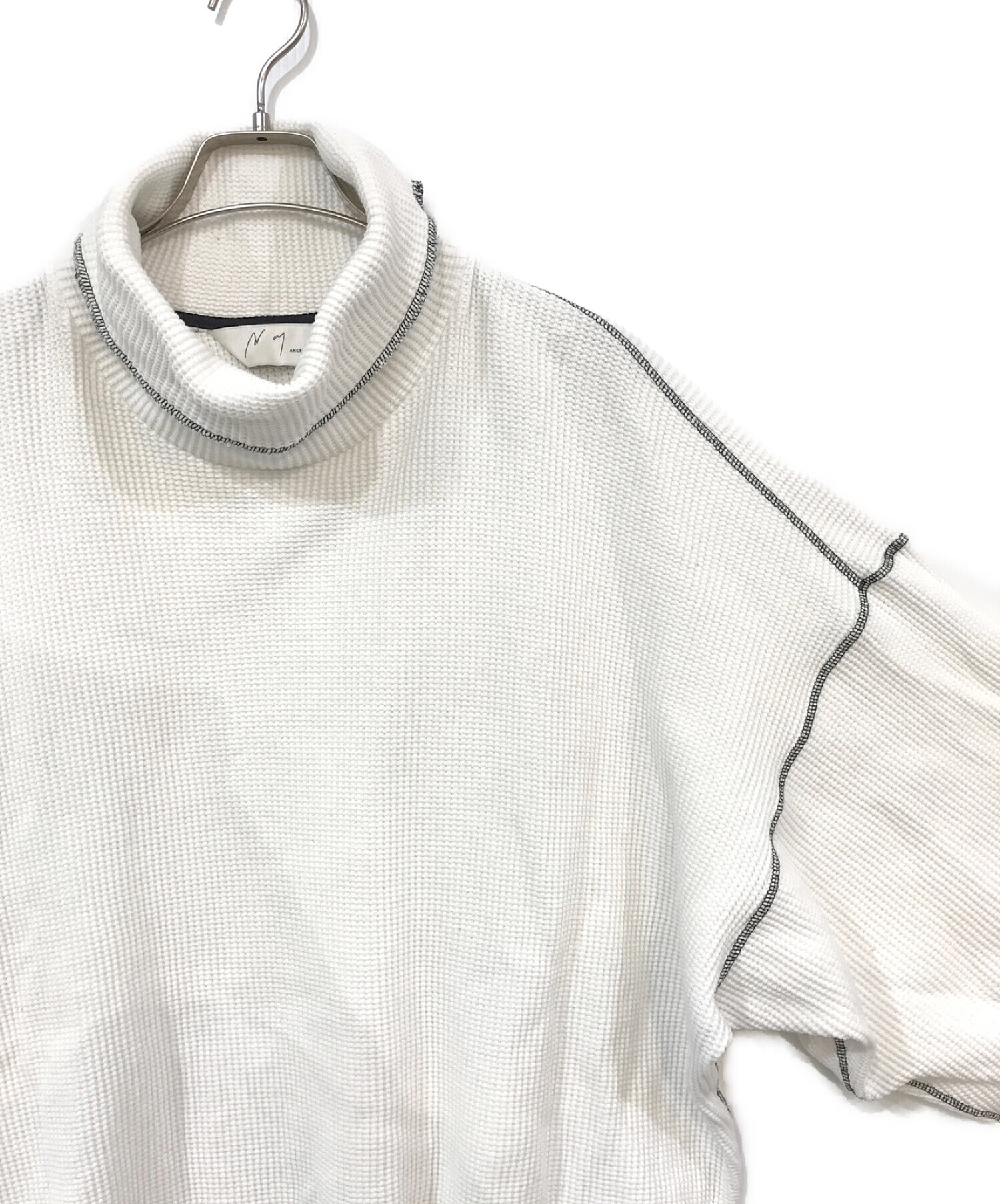 中古・古着通販】ANCELLM (アンセルム) TURTLENECK WAFFLE OVERSIZED