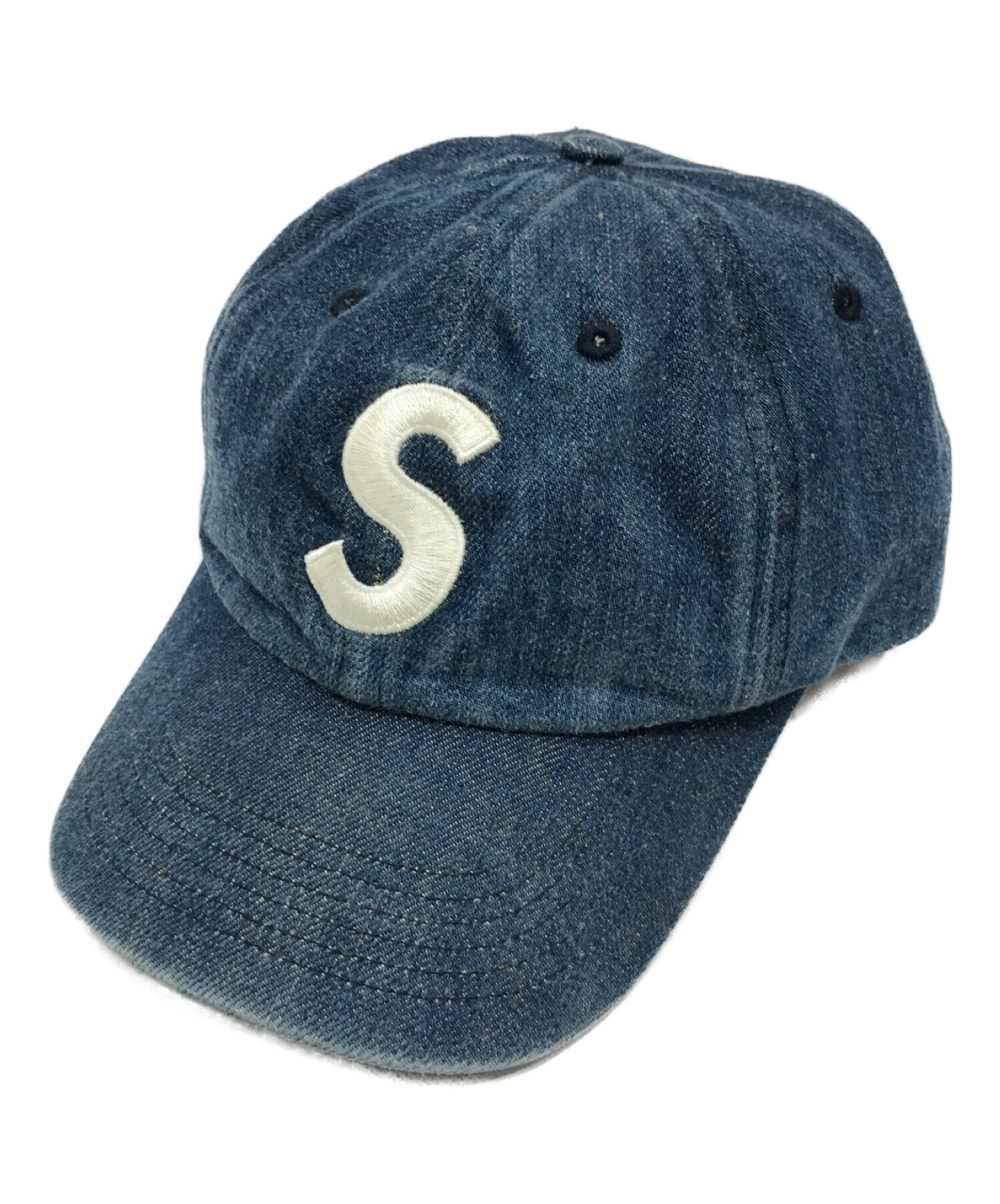 中古・古着通販】Supreme (シュプリーム) Kevlar Denim S Logo 6Panel