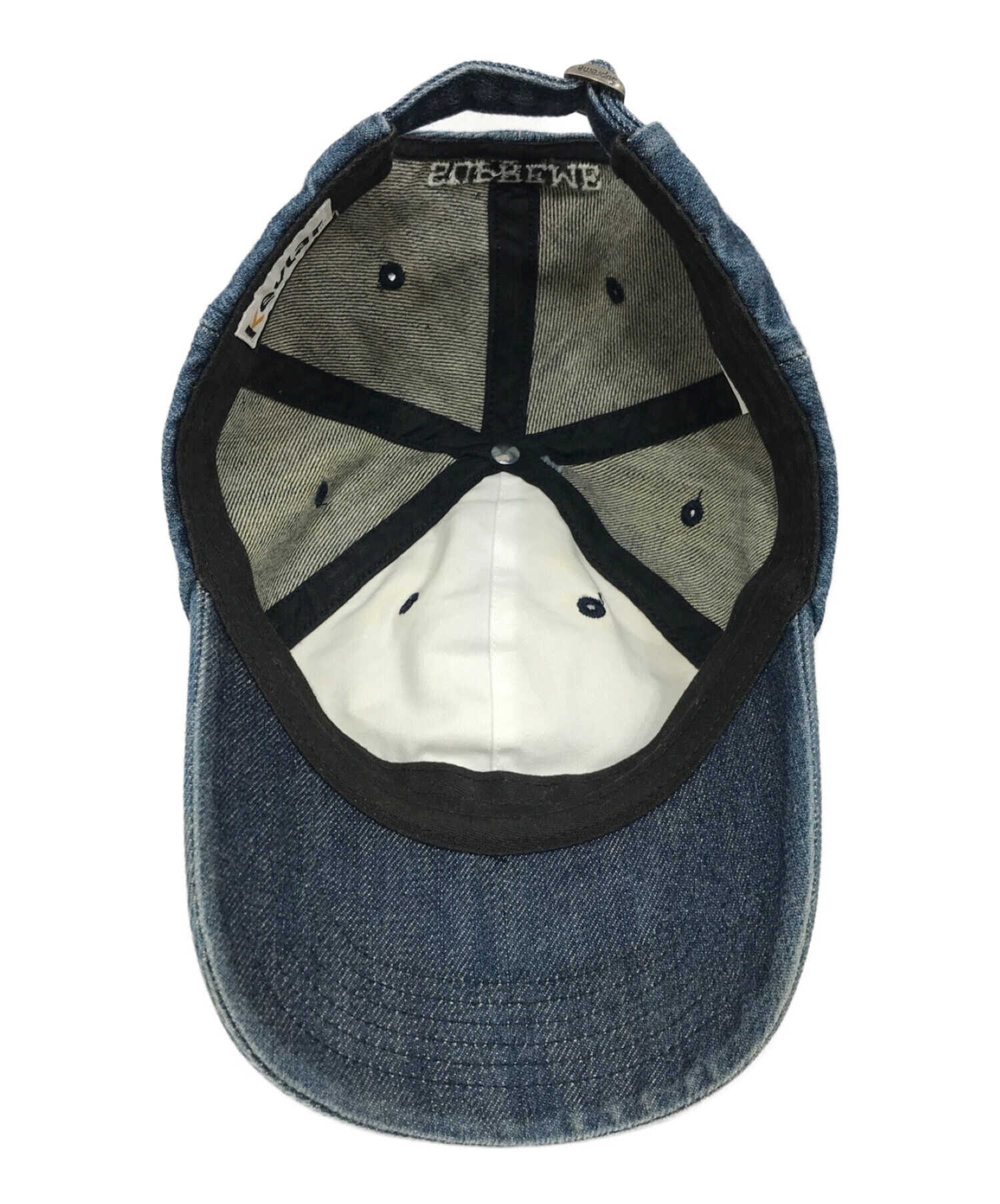 中古・古着通販】Supreme (シュプリーム) Kevlar Denim S Logo 6Panel