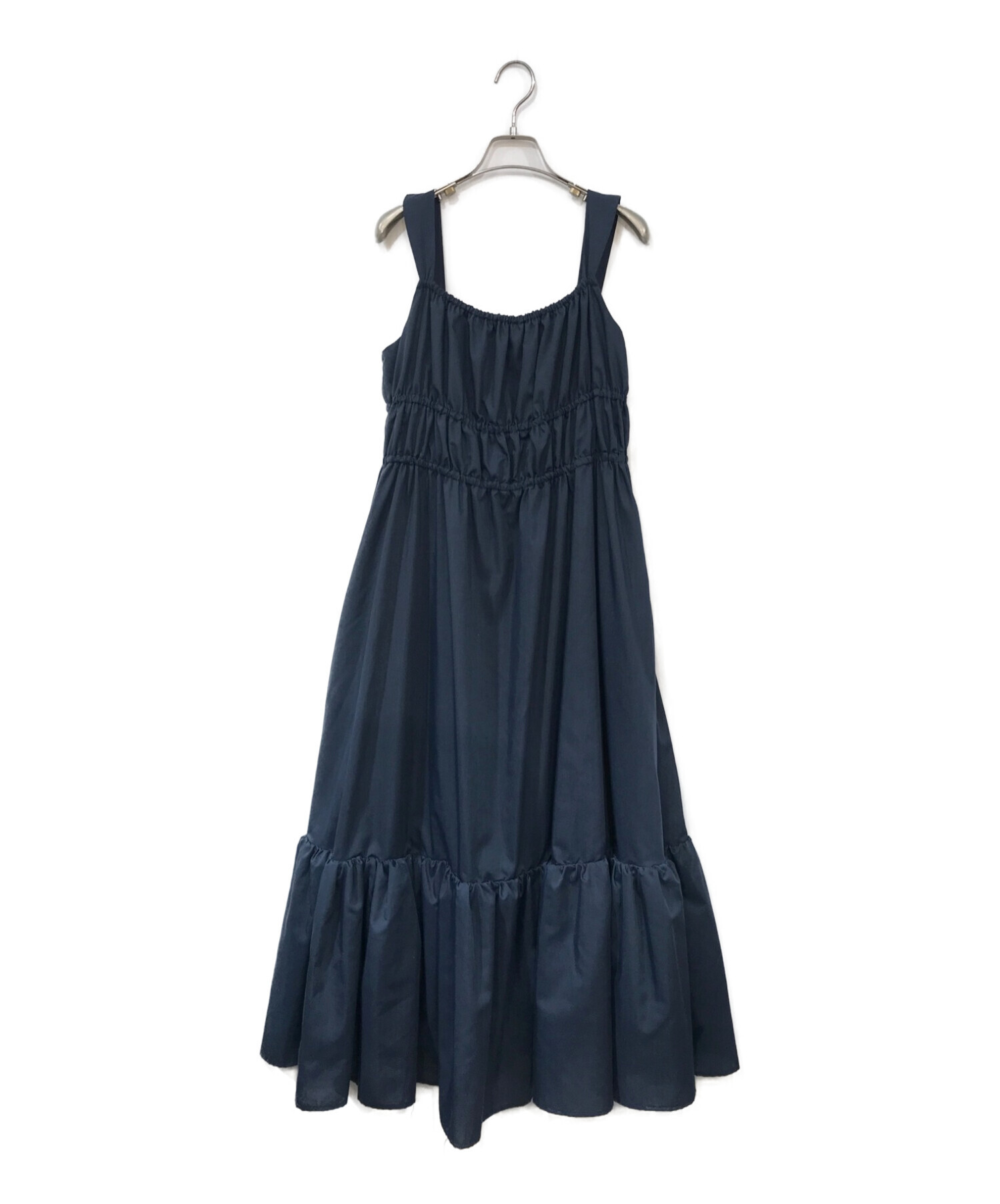 HER LIP TO (ハーリップトゥ) Double Bow Summer Long Dress ブルー サイズ:M