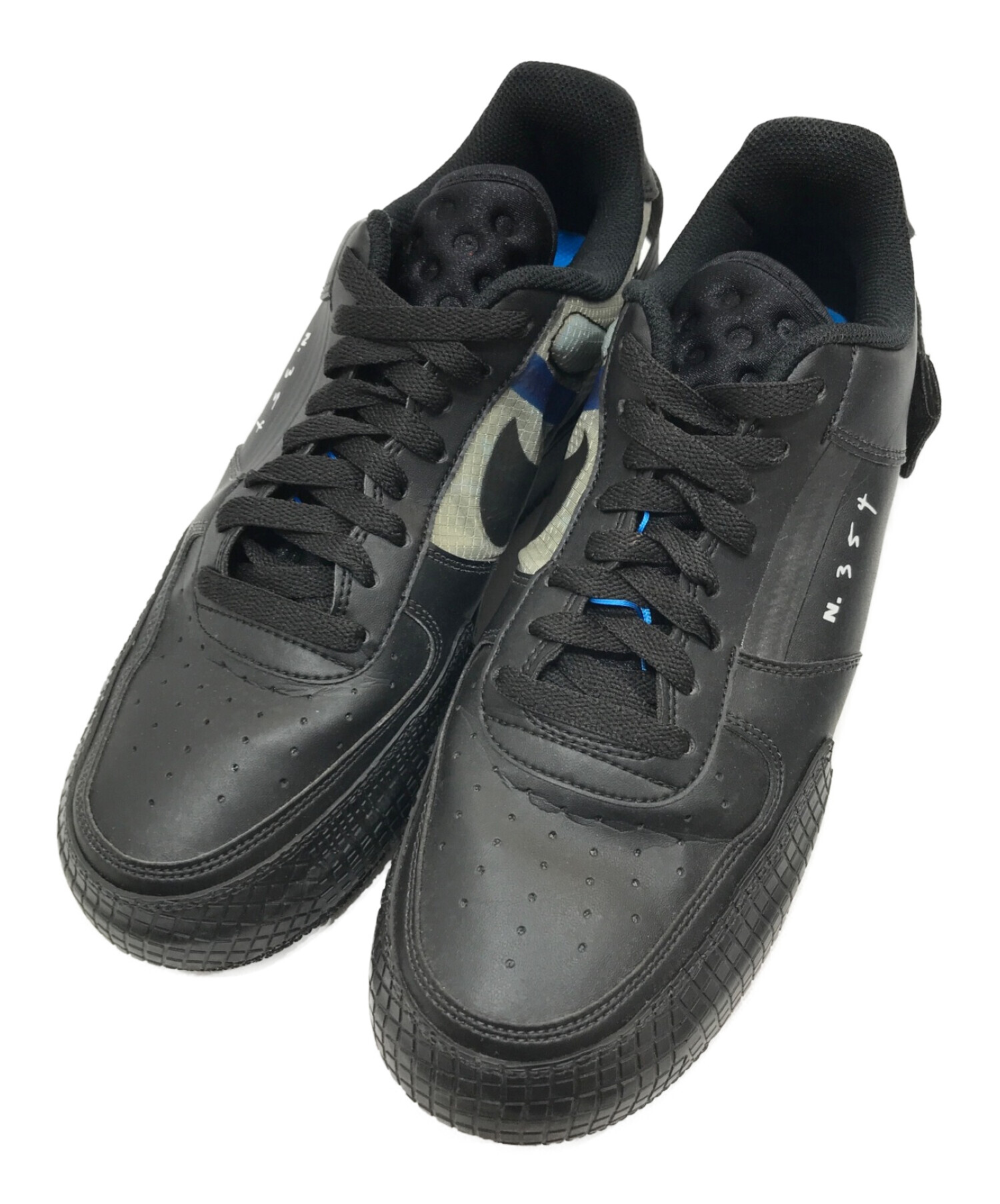 中古・古着通販】NIKE (ナイキ) AIR FORCE 1-TYPE ブラック サイズ