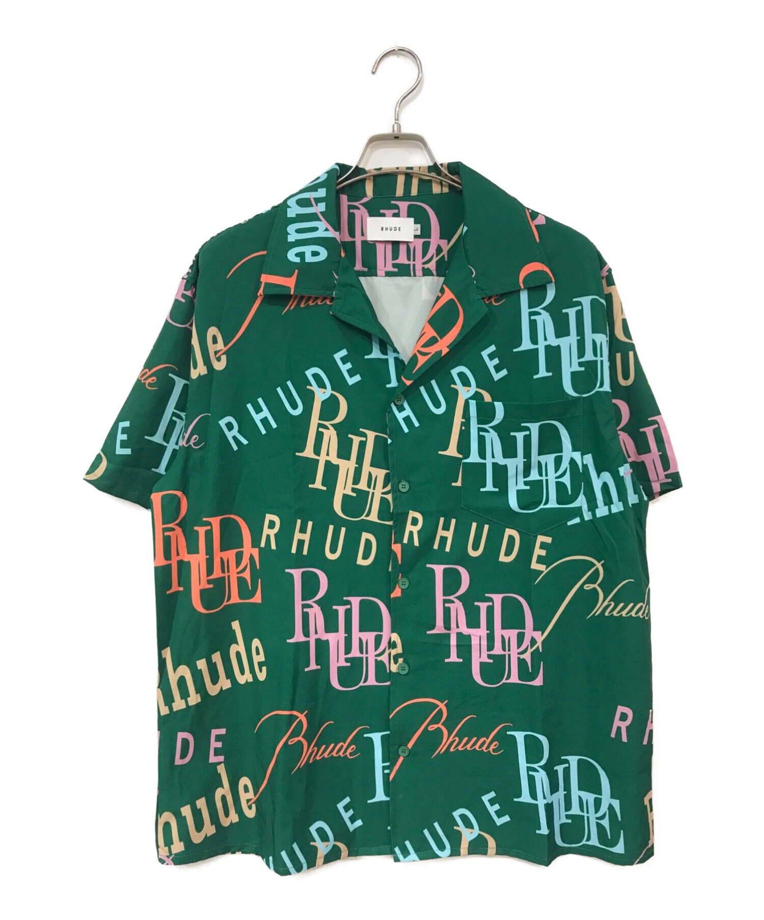 公式初売RHUDE 20SS 柄入りシャツ L シャツ