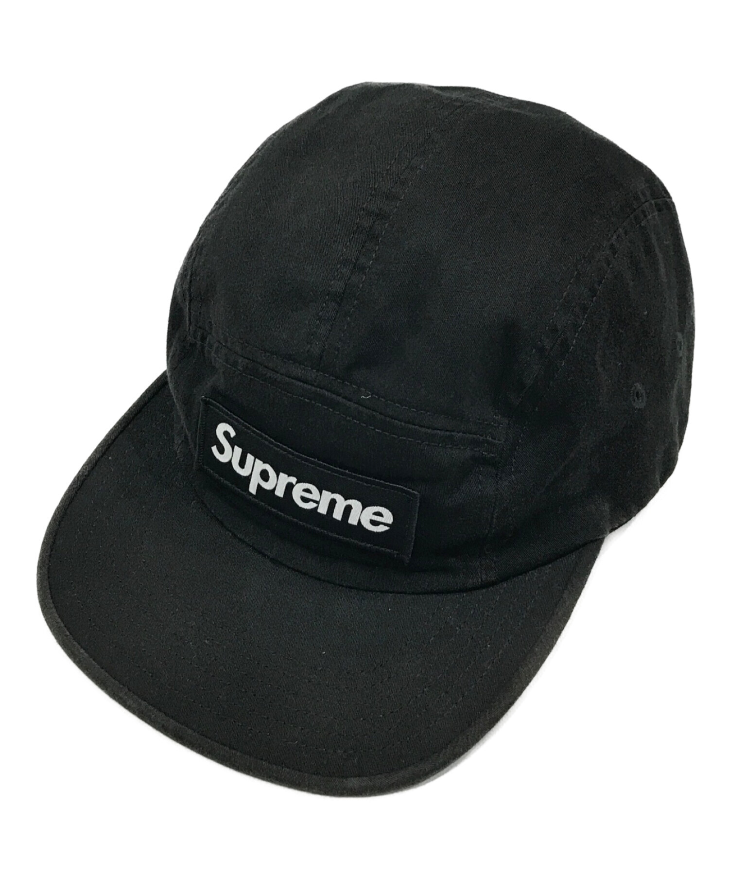 中古・古着通販】Supreme (シュプリーム) キャンプキャップ ブラック