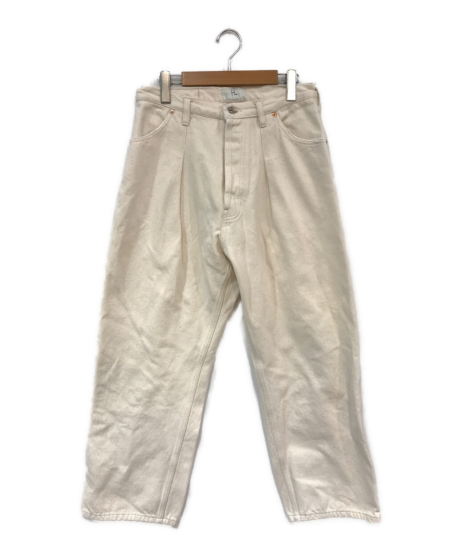 中古・古着通販】HERILL (ヘリル) Denim Tuck 4PK ホワイト サイズ:3