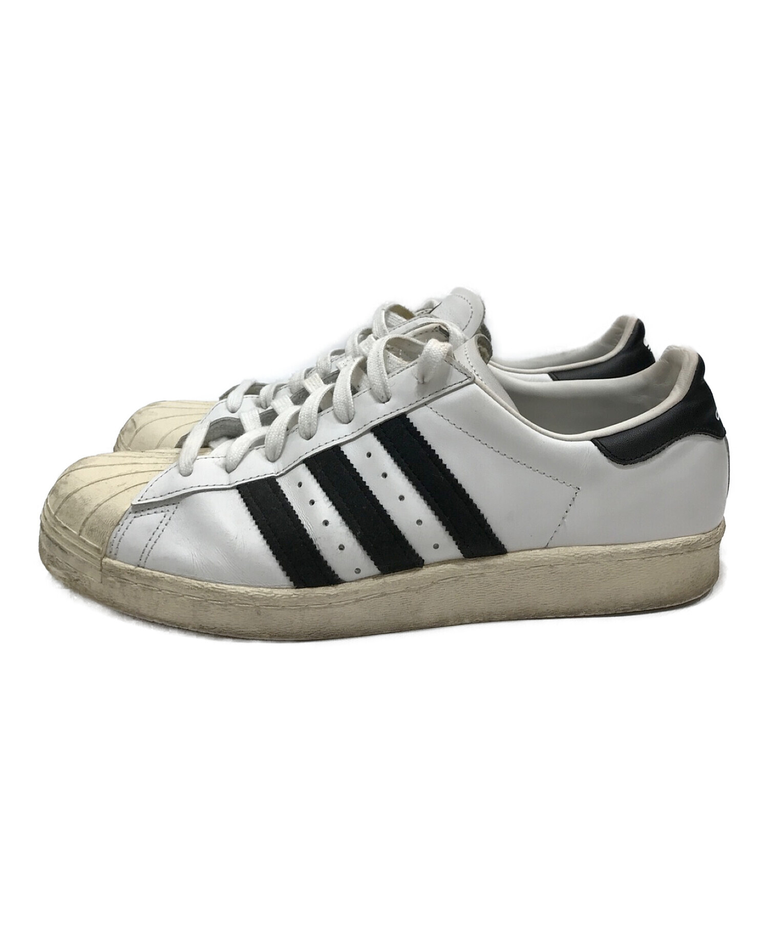 中古・古着通販】adidas (アディダス) SUPER STAR 80S ホワイト サイズ