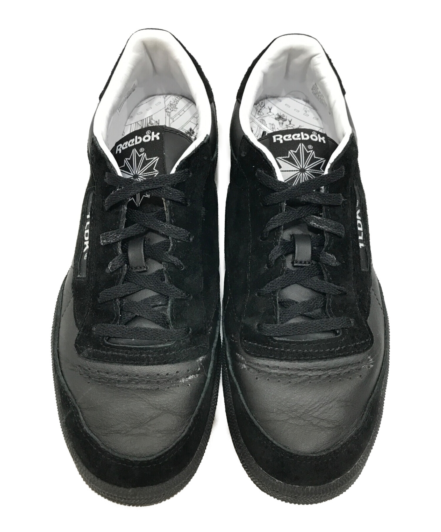 REEBOK (リーボック) 1LDK (ワンエルディーケー) CLUB C 85 VINTAGE ブラック サイズ:USA9 1/2