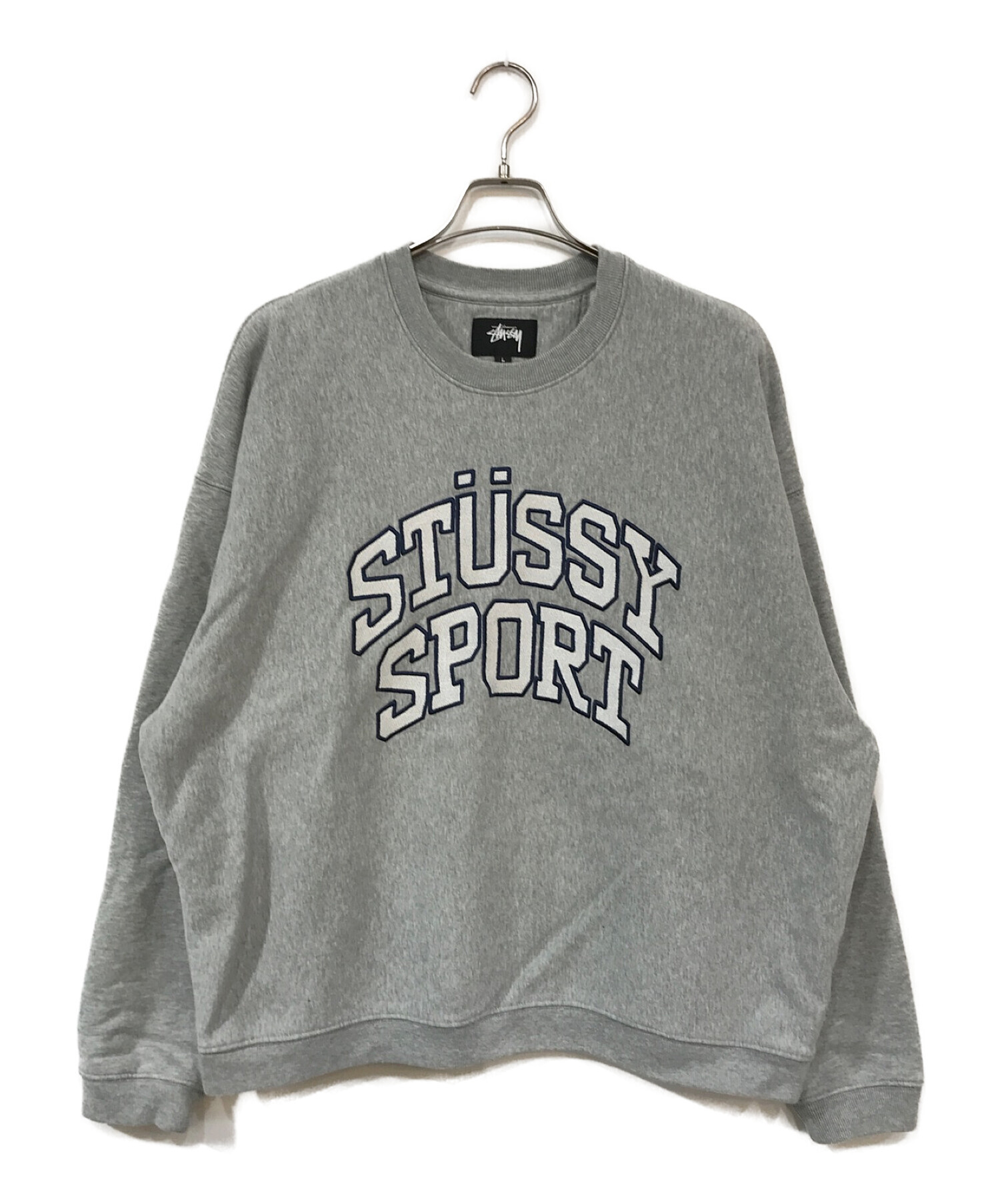 純日本製 Stussy sport スウェット グレー Lサイズ | barstoolvillage.com