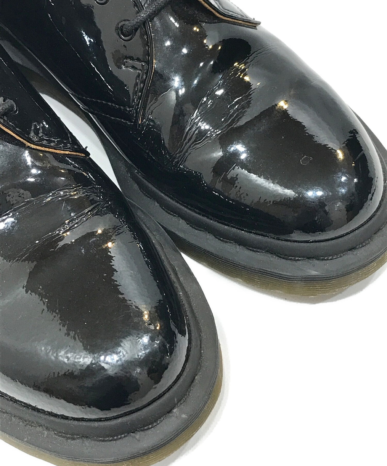 店舗良い 【未使用】Dr.Martens✕BEAMS エナメルシューズ - 靴