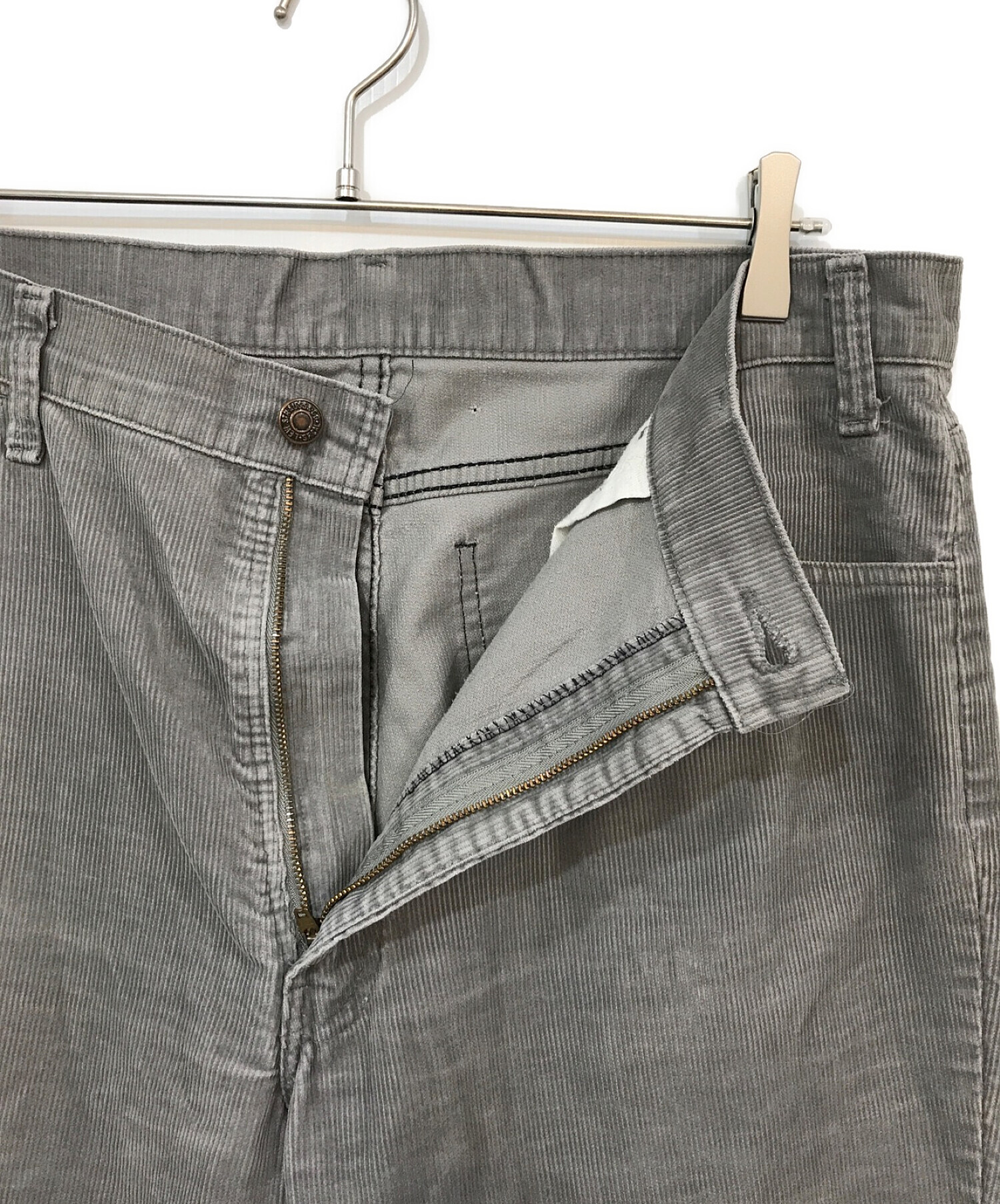 LEVI'S (リーバイス) 米国製519コーデュロイパンツ グレー サイズ:W36