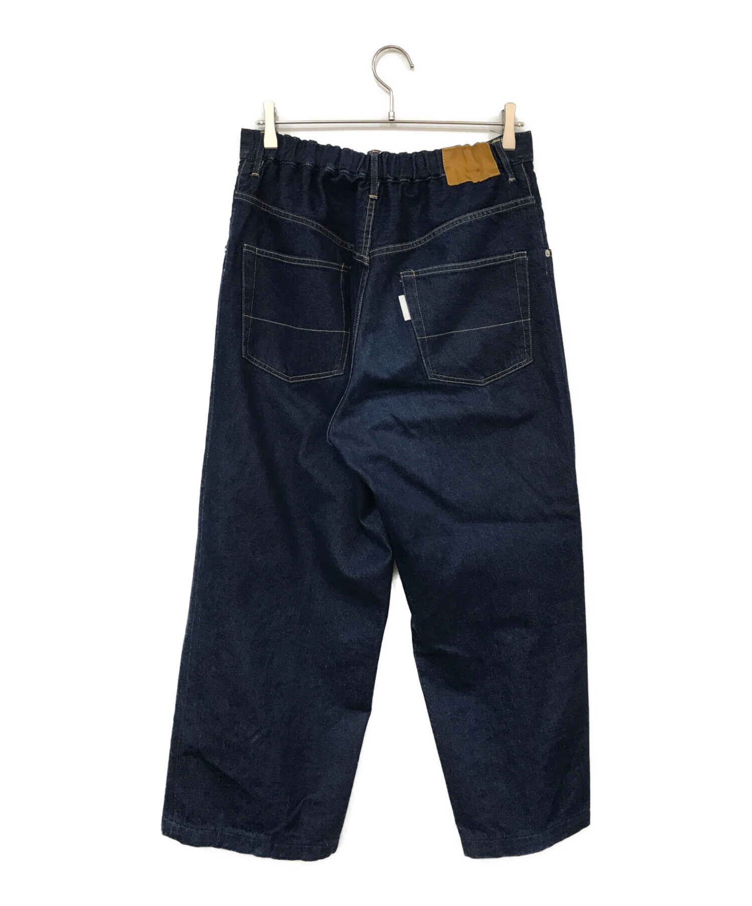 NEON SIGN (ネオンサイン) WIDE DENIM SLACKS “ONE WASH” インディゴ サイズ:46