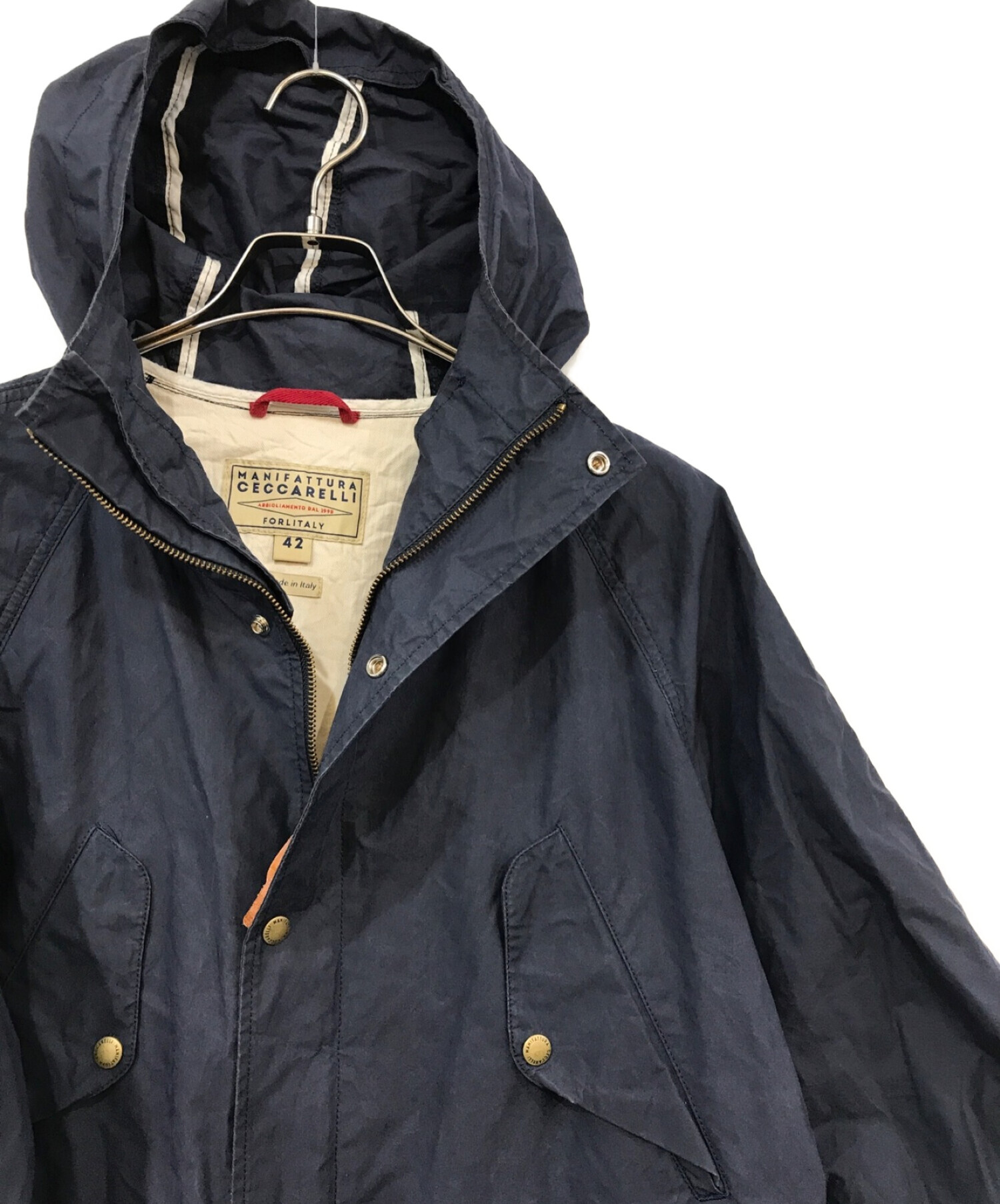 中古・古着通販】MANIFATTURA CECCARELLI (マニファッツュラ・チェッカレッリ) ALL SEASON COAT ネイビー  サイズ:42｜ブランド・古着通販 トレファク公式【TREFAC FASHION】スマホサイト