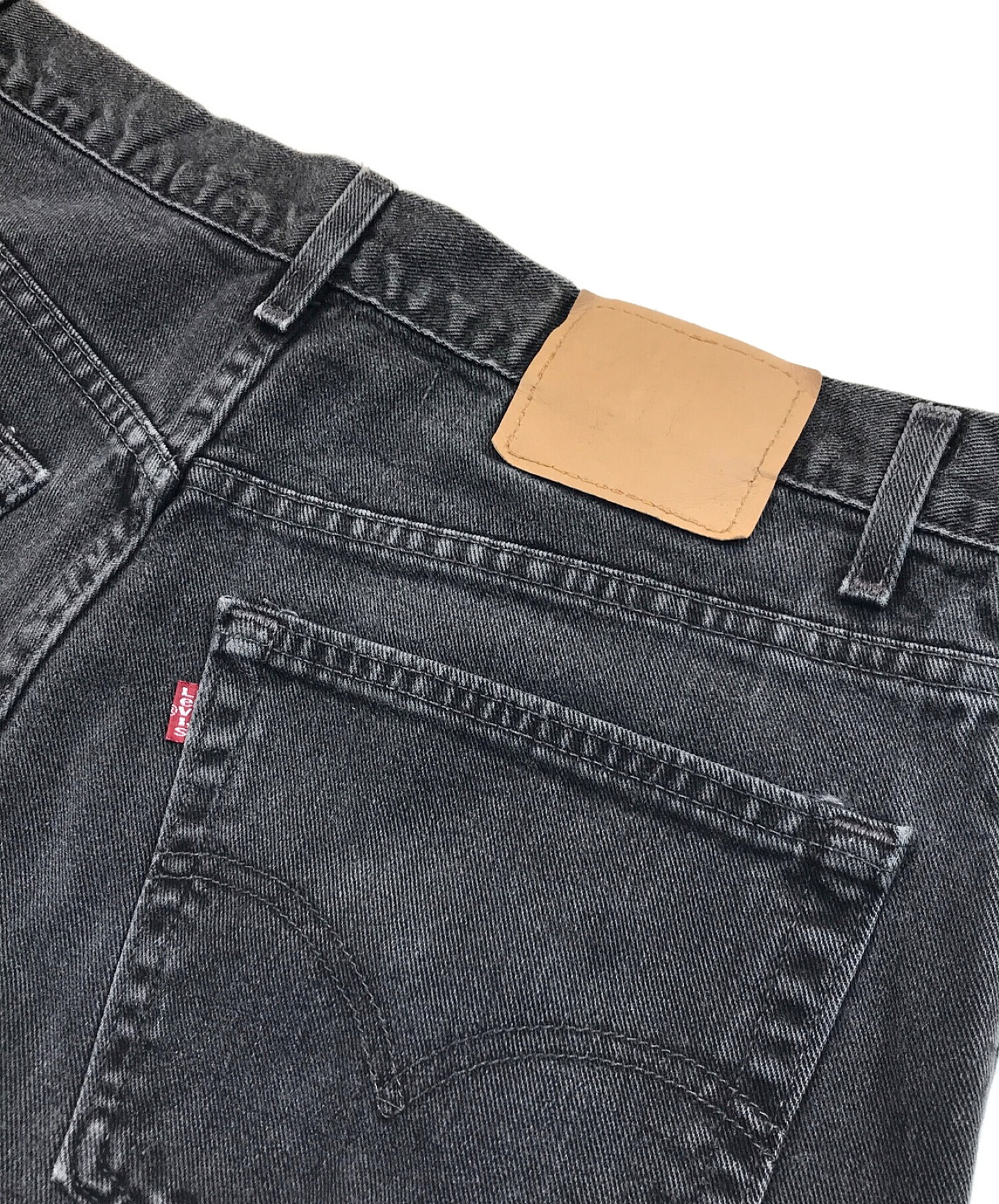 LEVI'S (リーバイス) 505ブラックデニム ブラック サイズ:W38