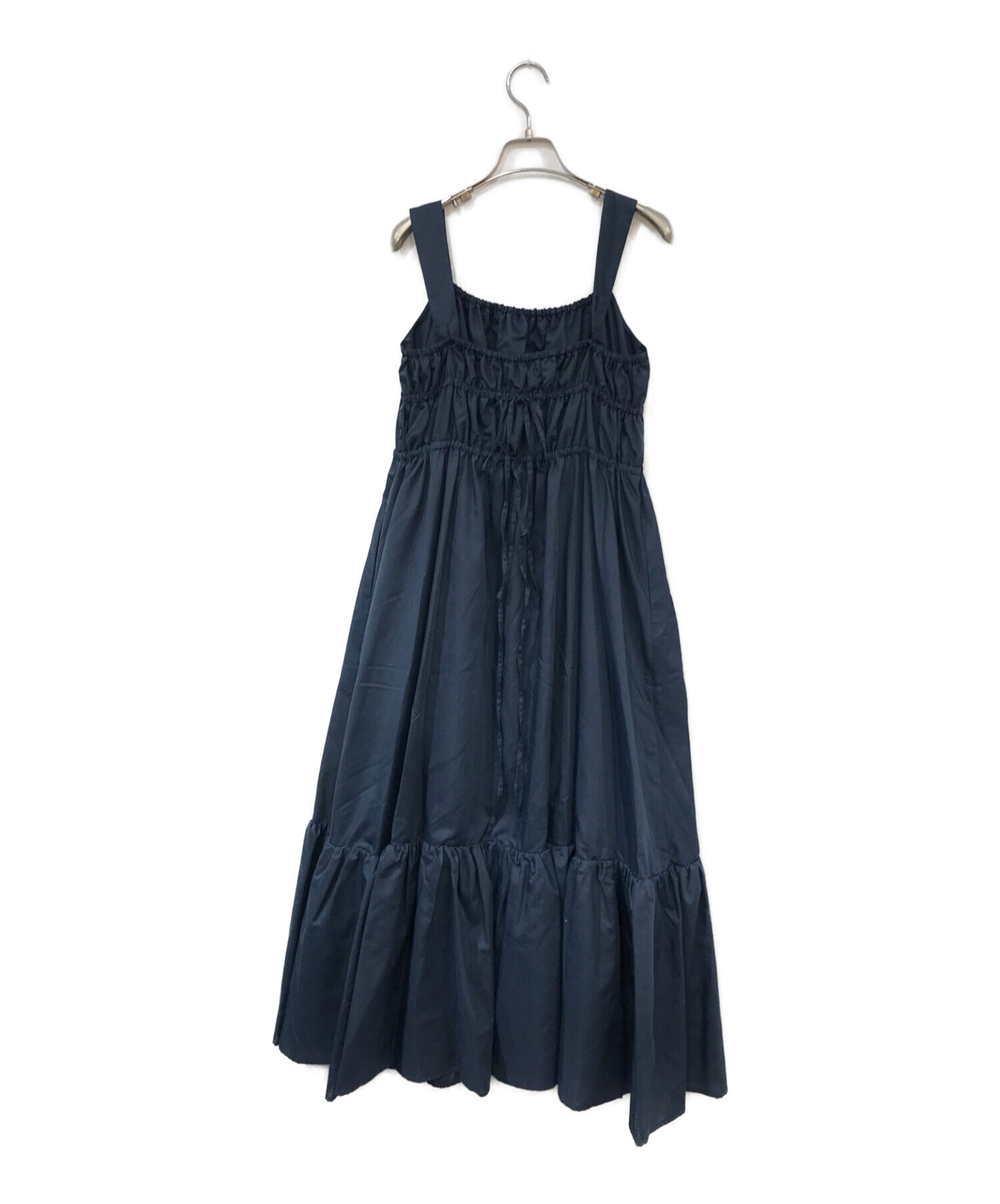 中古・古着通販】HER LIP TO (ハーリップトゥ) Double Bow Summer Long Dress ブルー  サイズ:M｜ブランド・古着通販 トレファク公式【TREFAC FASHION】スマホサイト