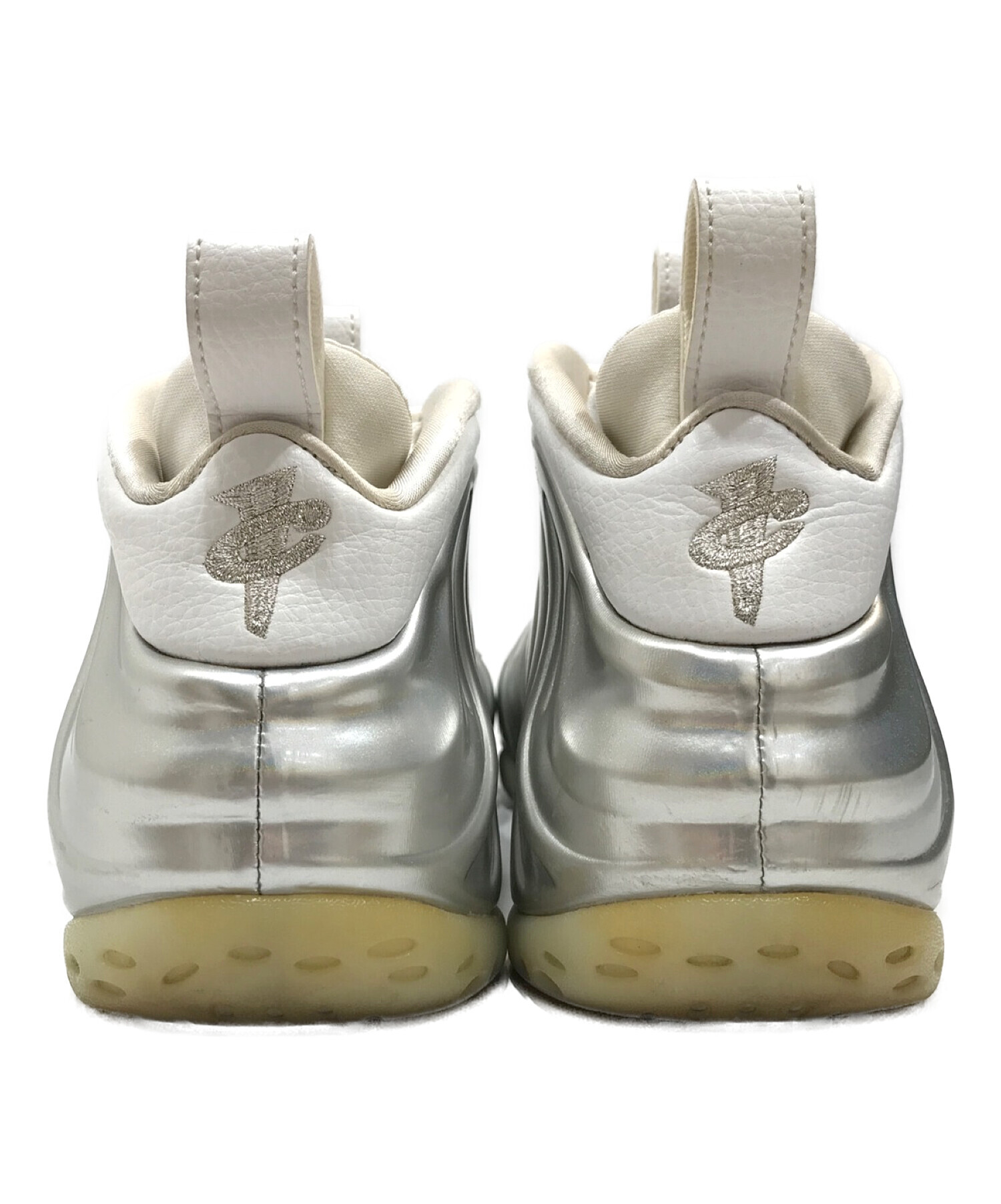 Air foamposite one outlet chrome white