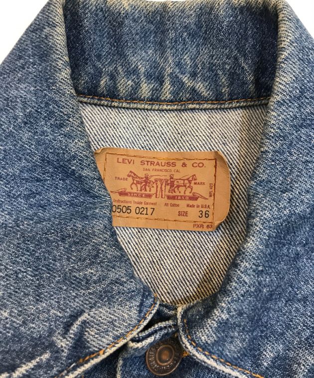 中古・古着通販】LEVI'S (リーバイス) デニムジャケット ブルー サイズ 