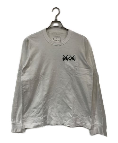 中古・古着通販】sacai (サカイ) KAWS (カウズ) コラボカットソー ホワイト サイズ:3｜ブランド・古着通販 トレファク公式【TREFAC  FASHION】スマホサイト