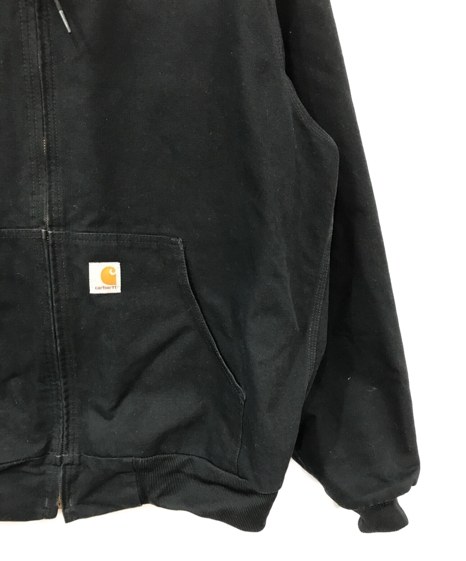 中古・古着通販】CarHartt (カーハート) アクティブパーカー ブラック