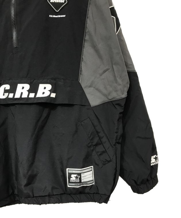 F.C.R.B. (エフシーアールビー) Starter BLACK LABEL (スターターブラックレーベル) ANORAK JACKET ブラック  サイズ:XL