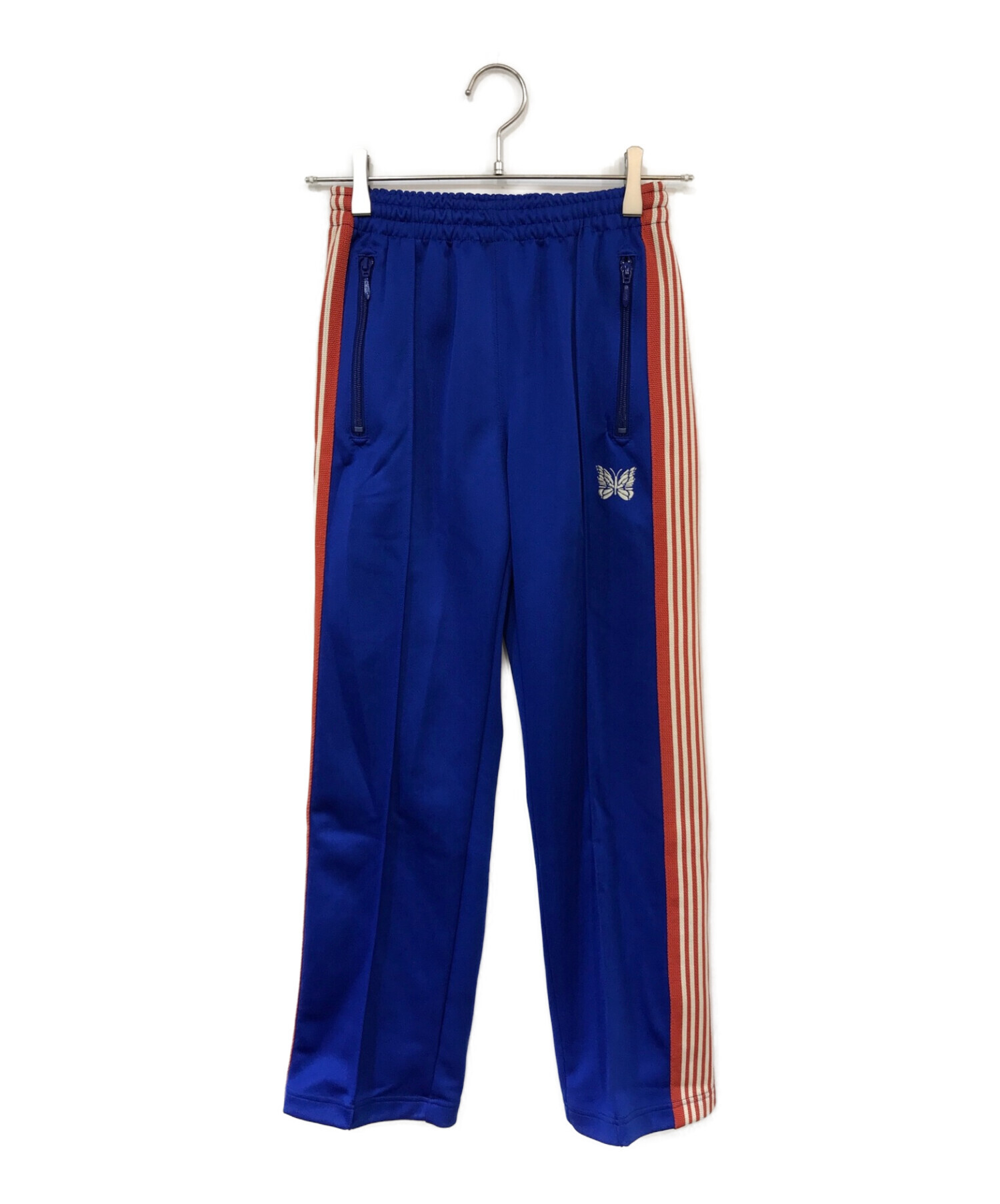 中古・古着通販】Needles (ニードルズ) 〈別注〉 Track Pant STRAIGHT ブルー サイズ:1｜ブランド・古着通販  トレファク公式【TREFAC FASHION】スマホサイト