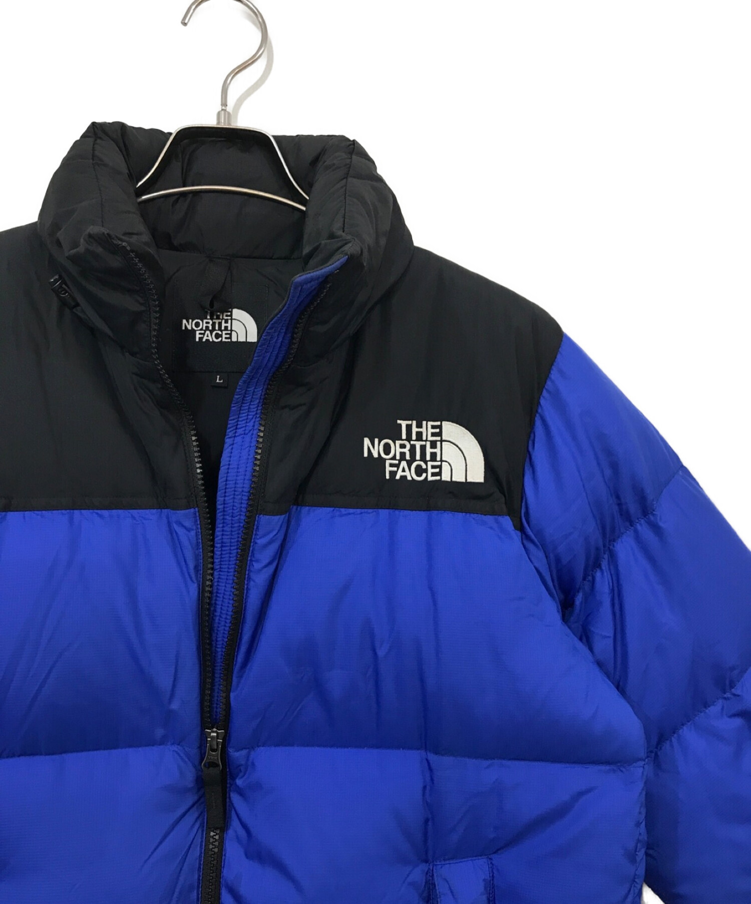 中古・古着通販】THE NORTH FACE (ザ ノース フェイス) ダウンジャケット ブルー サイズ:L｜ブランド・古着通販  トレファク公式【TREFAC FASHION】スマホサイト