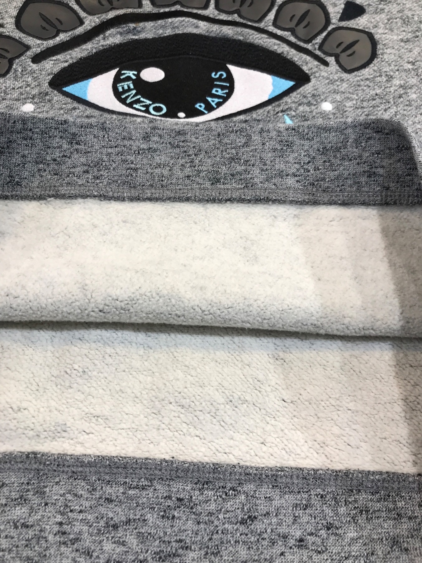 中古・古着通販】KENZO (ケンゾー) Big Eye Sweatshirt グレー サイズ 