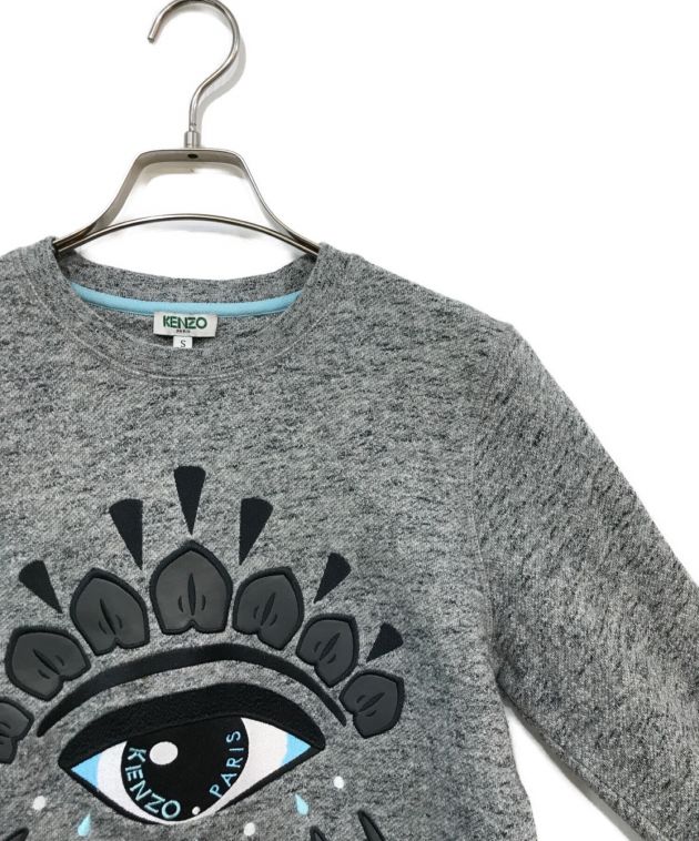 中古・古着通販】KENZO (ケンゾー) Big Eye Sweatshirt グレー サイズ ...