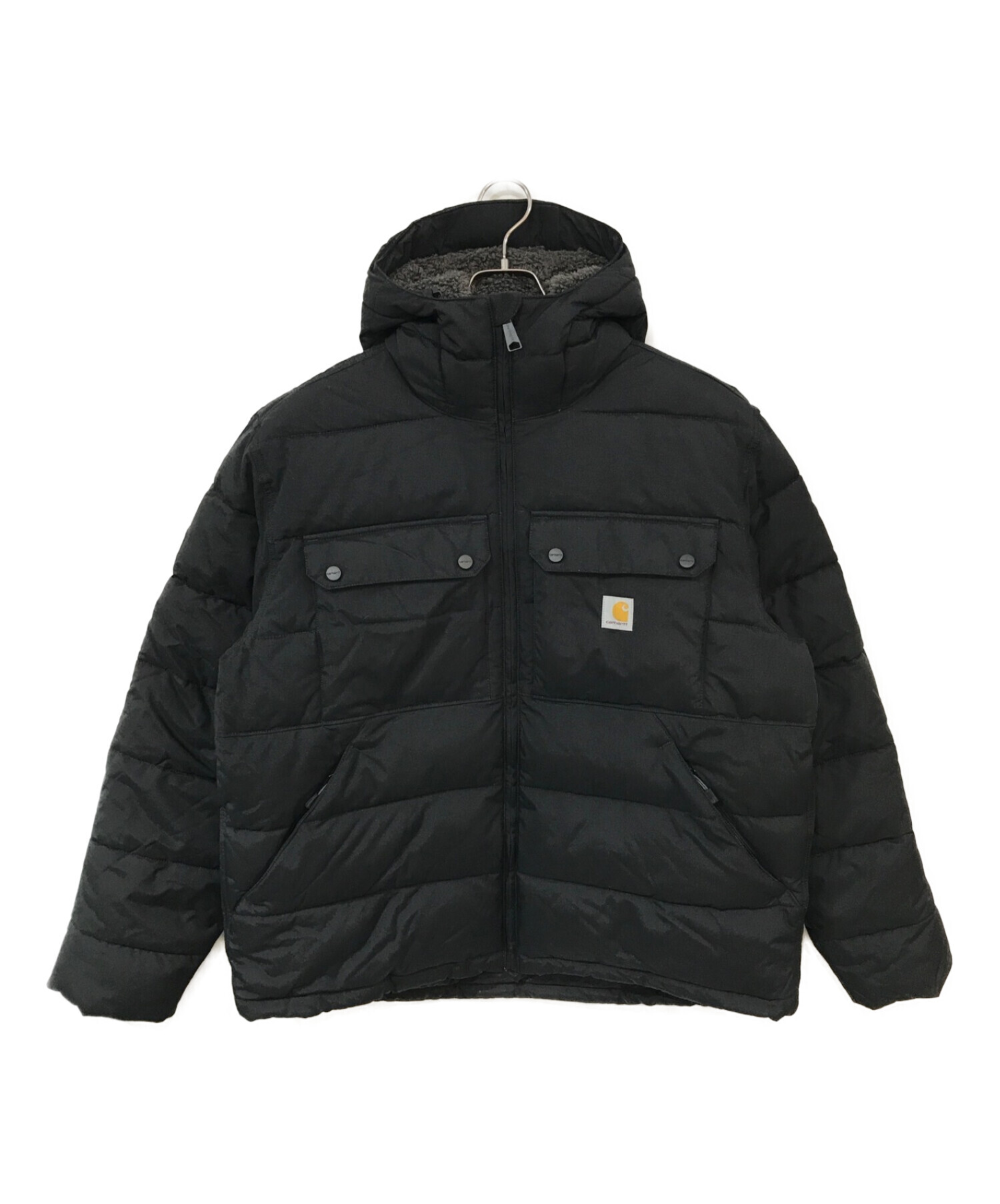 中古・古着通販】CarHartt (カーハート) MONTANA LOOSE FIT INSULATED JACKET ブラック サイズ:L｜ブランド・ 古着通販 トレファク公式【TREFAC FASHION】スマホサイト