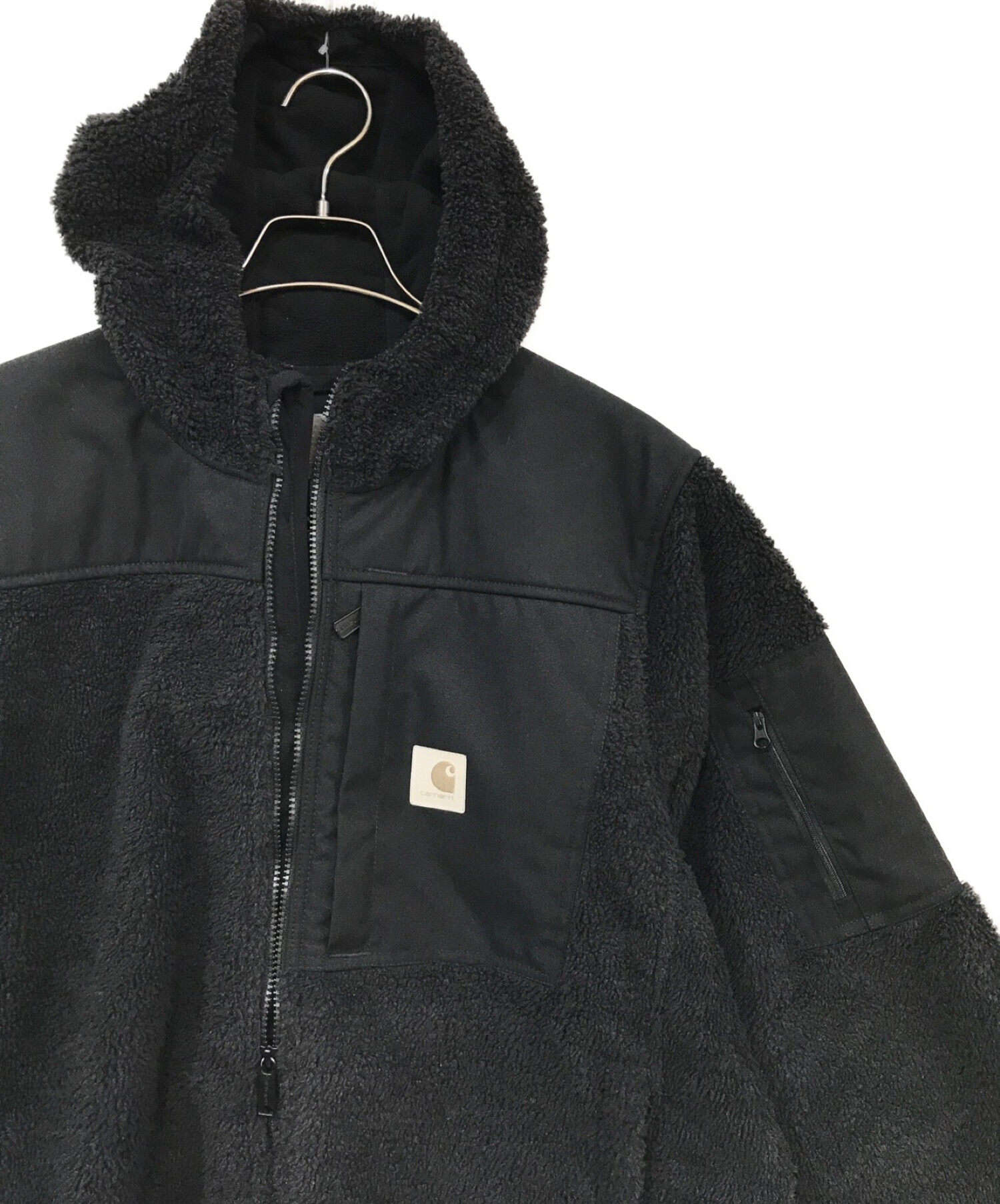 CarHartt (カーハート) フリースジャケット ブラック サイズ:L