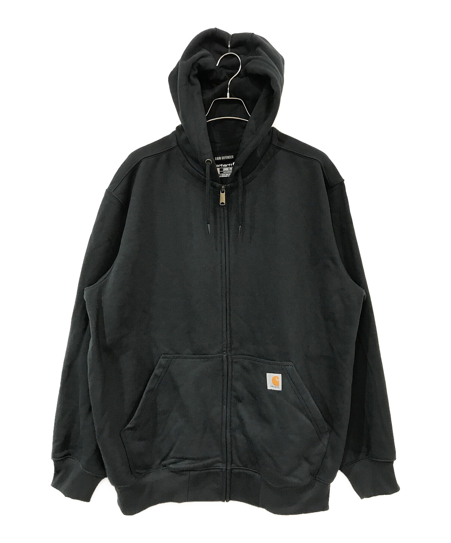 CarHartt (カーハート) ジップパーカー ブラック サイズ:XL