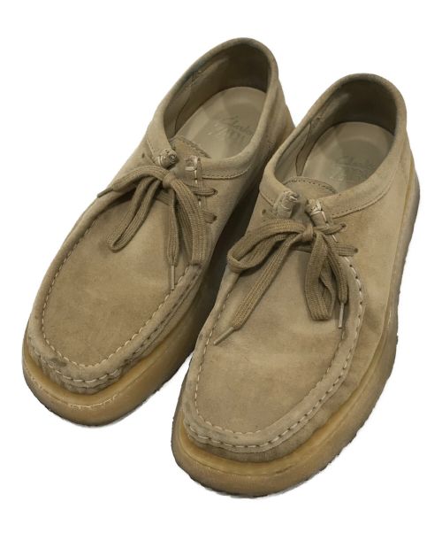 中古・古着通販】ZARA (ザラ) CLARKS (クラークス) ワラビーシューズ ベージュ サイズ:40｜ブランド・古着通販  トレファク公式【TREFAC FASHION】スマホサイト