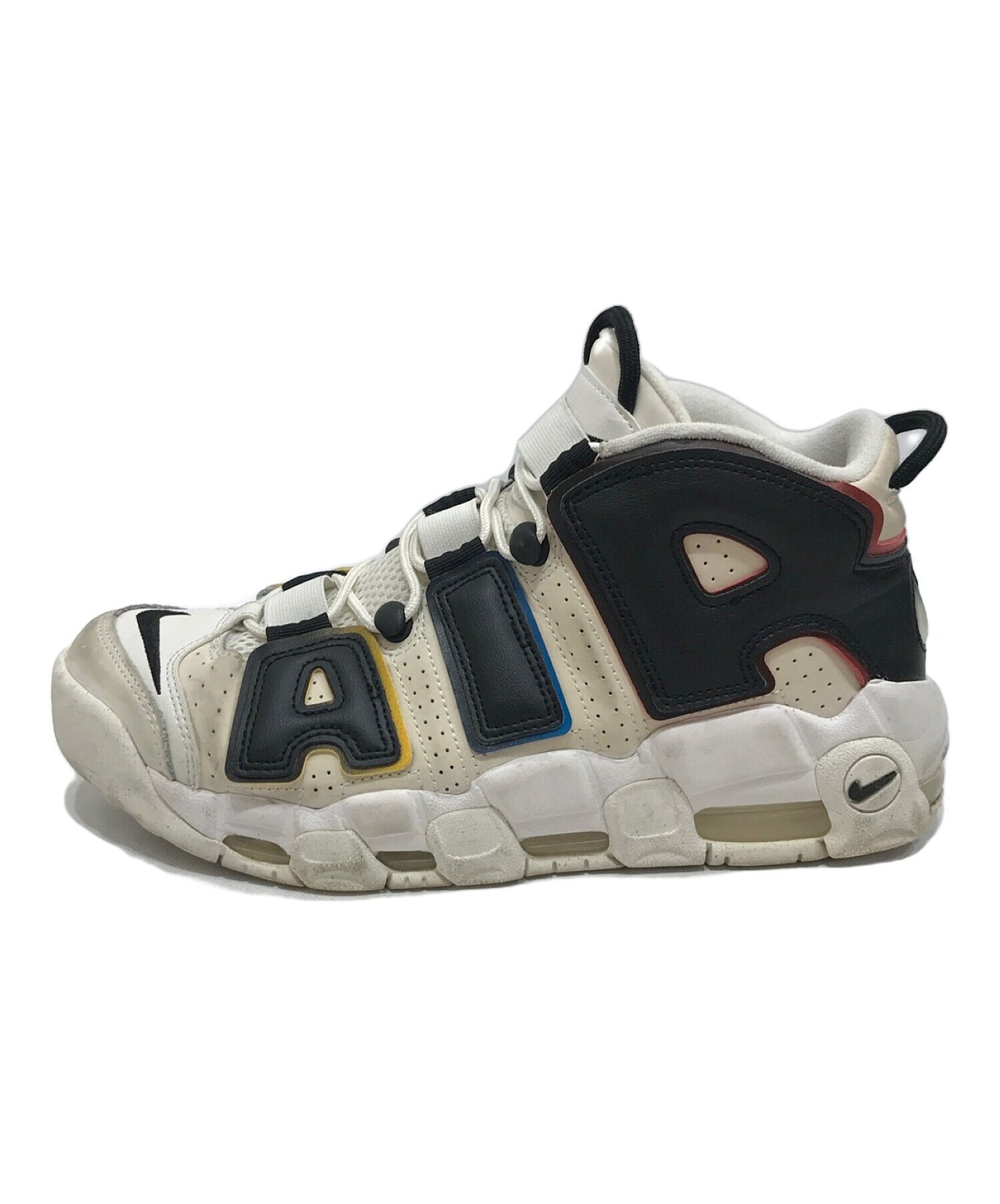 中古・古着通販】NIKE (ナイキ) AIR MORE UPTEMPO 96 ホワイト サイズ