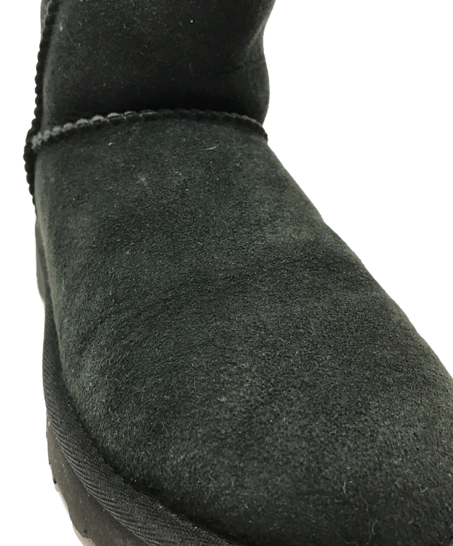 中古・古着通販】UGG (アグ) ムートンブーツ ブラック サイズ:US5