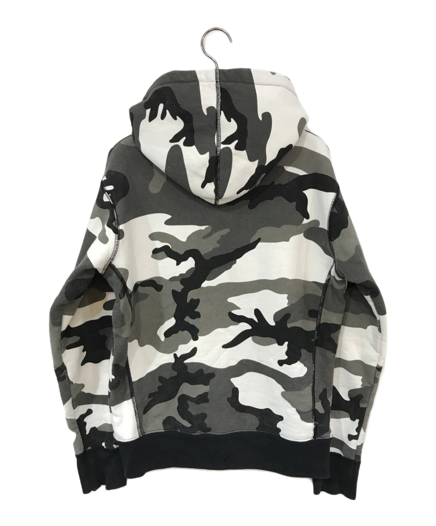 Supreme (シュプリーム) 13AW Box Logo Hooded Sweatshirt Snow Camo グレー サイズ:S